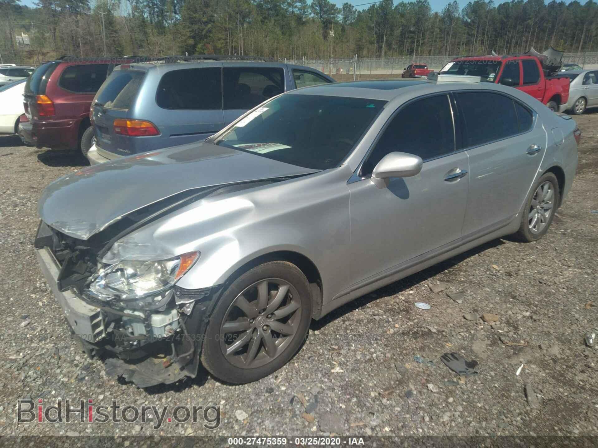 2007 LEXUS LS - VIN: JTHGL46F875009517 - Фото 2