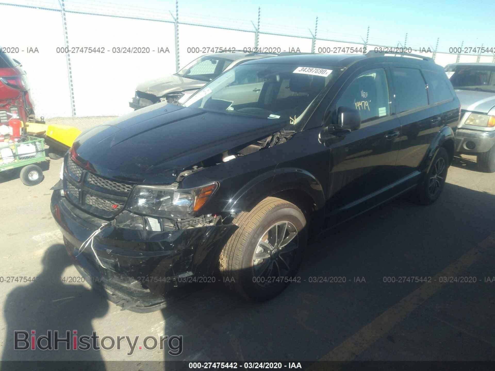 2018 DODGE JOURNEY - VIN: 3C4PDCAB5JT510241 - Фото 2