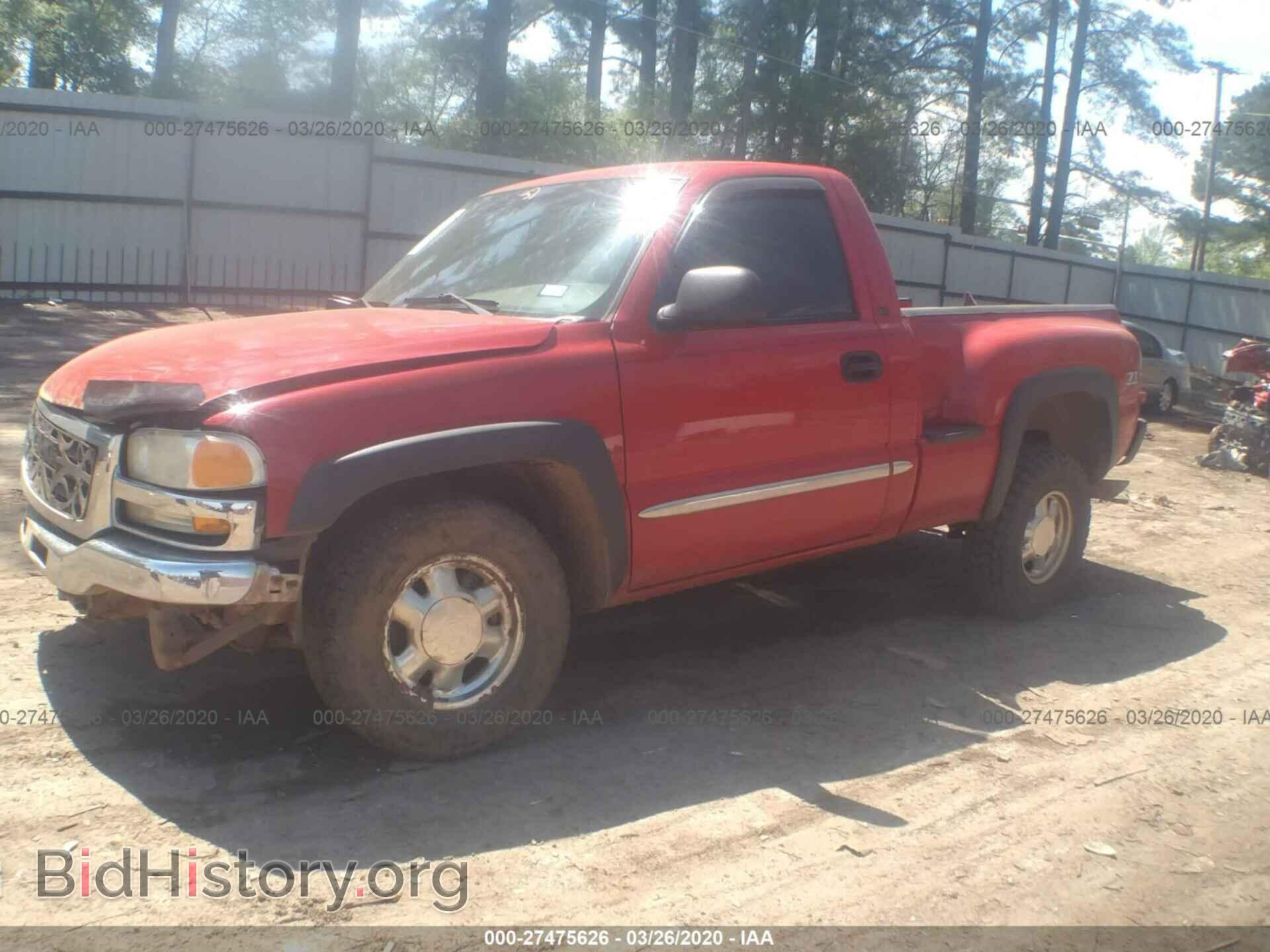 2003 GMC NEW SIERRA - VIN: 1GTEK14T53Z239635 - Фото 2