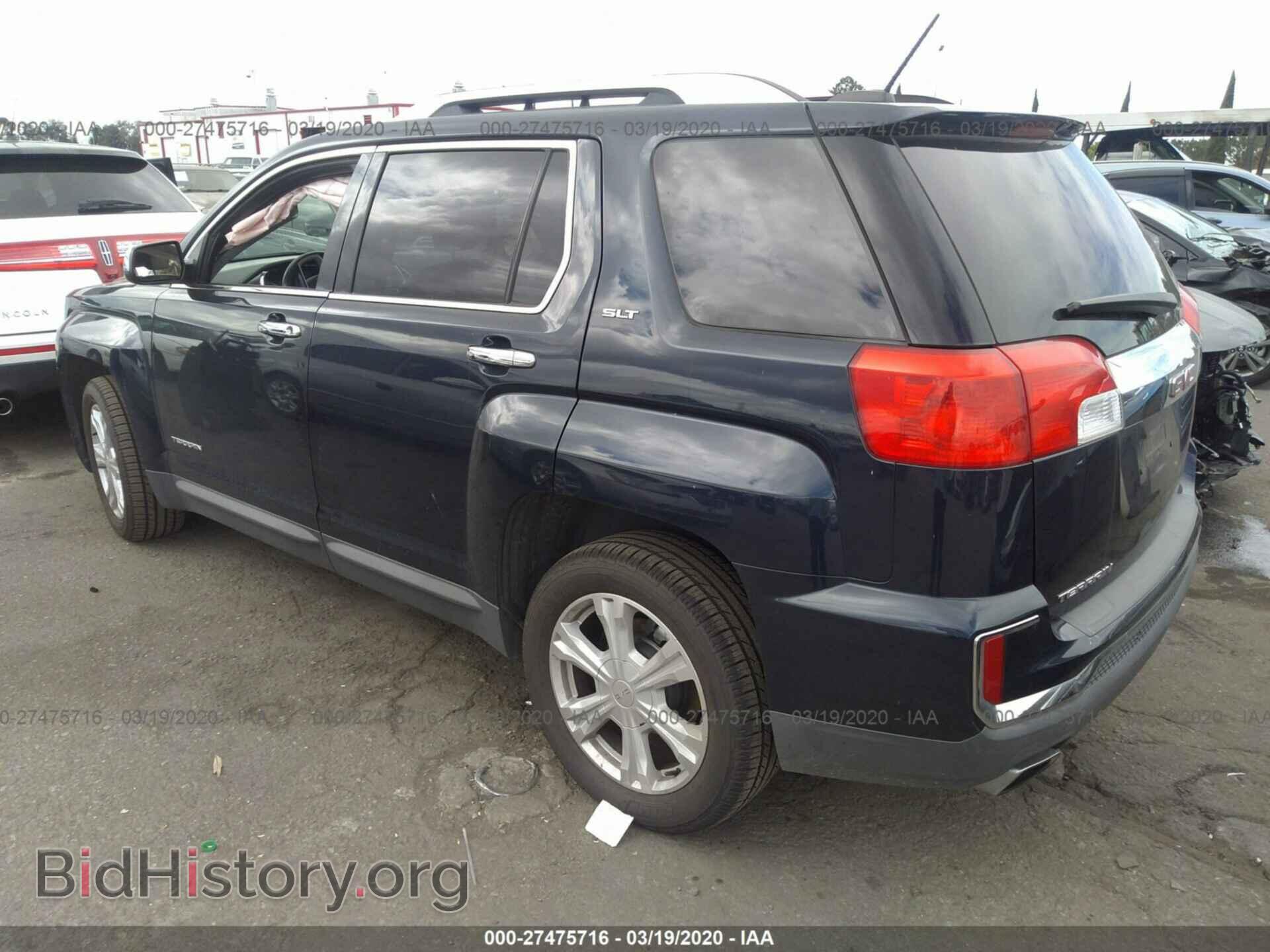 2016 GMC TERRAIN - VIN: 2GKFLPE33G6213141 - Фото 3