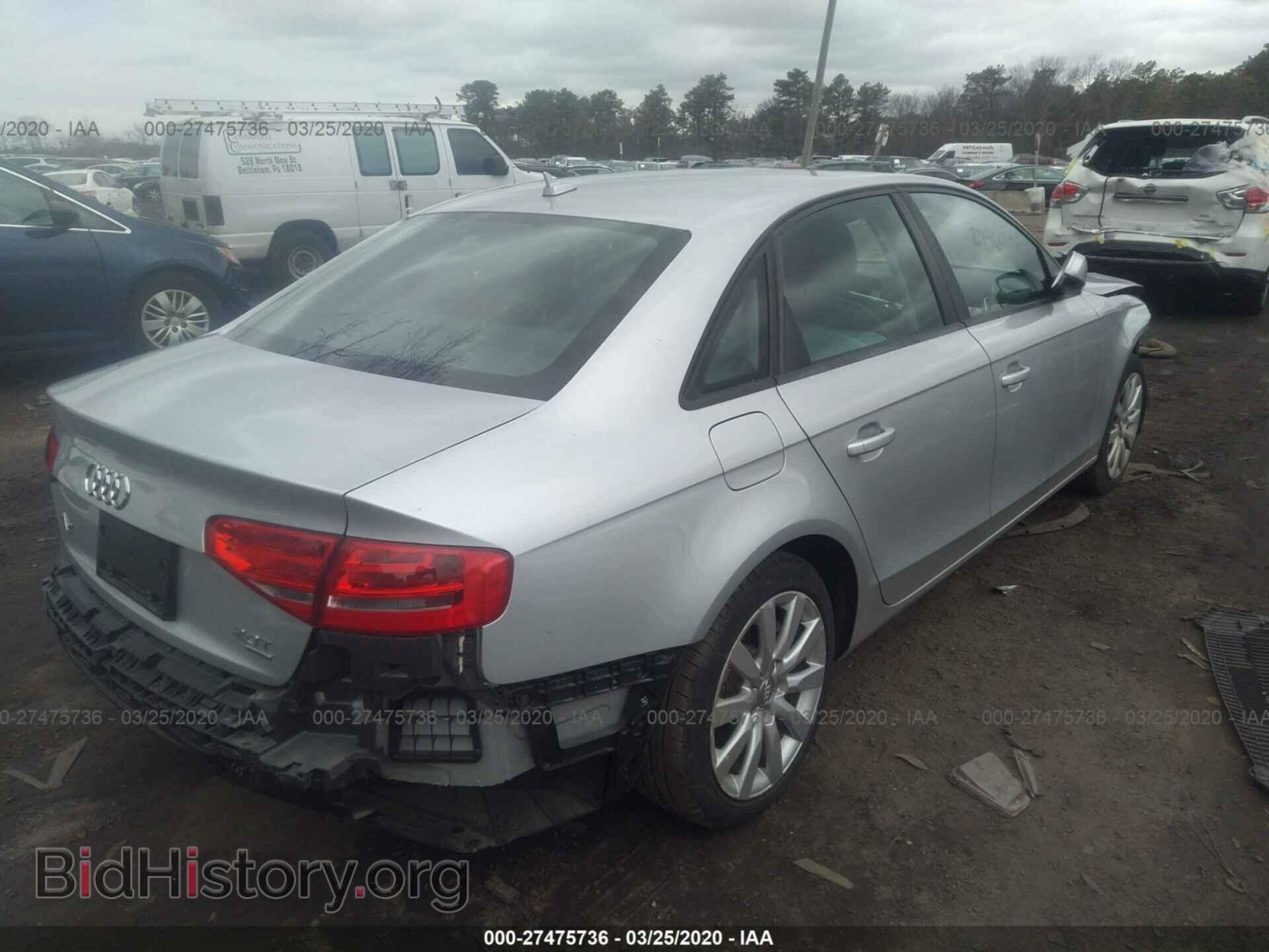 2013 AUDI A4 - VIN: WAUBFAFL6DN016322 - Фото 4