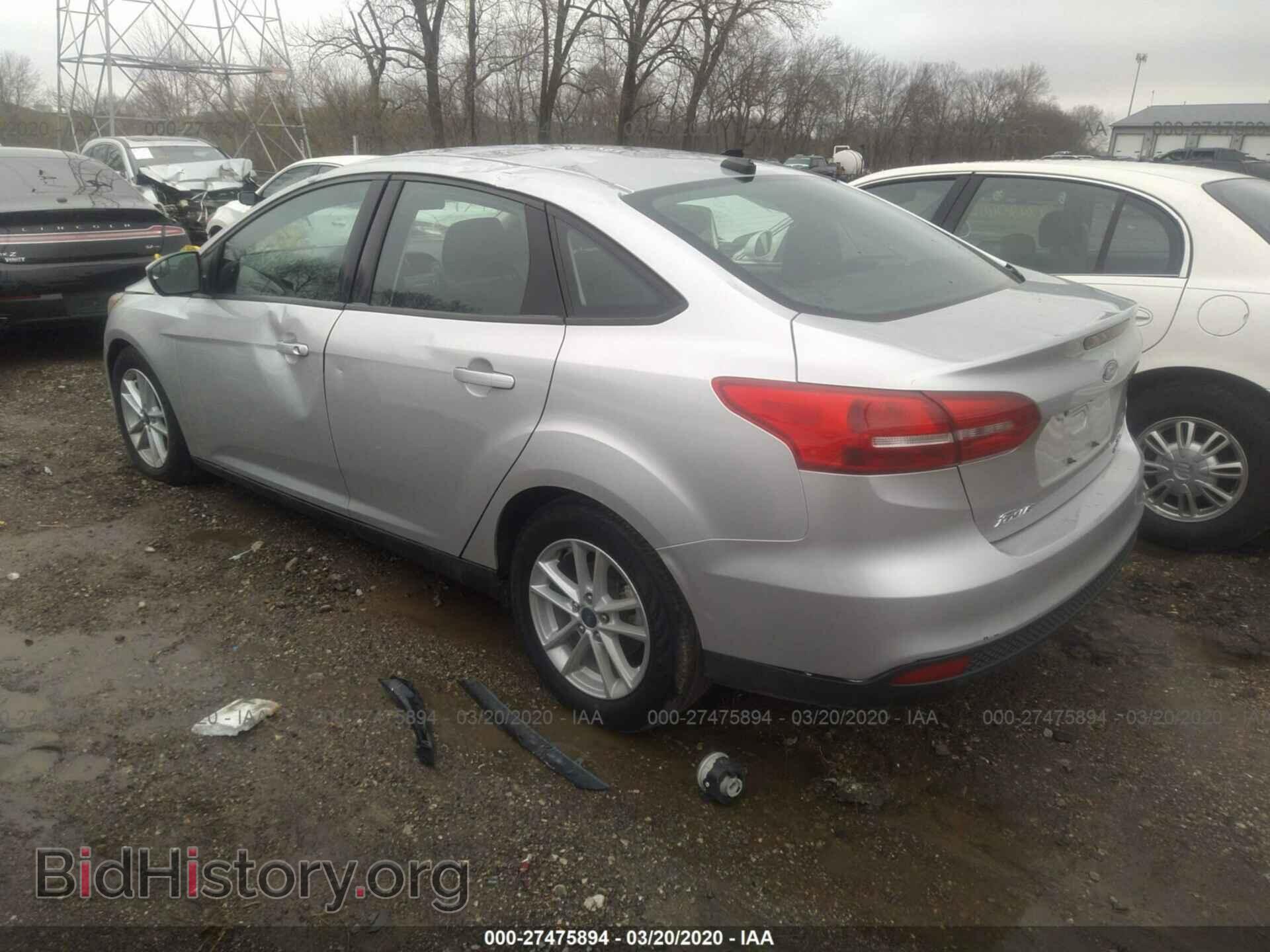 2018 FORD FOCUS - VIN: 1FADP3FE9JL221460 - Фото 3