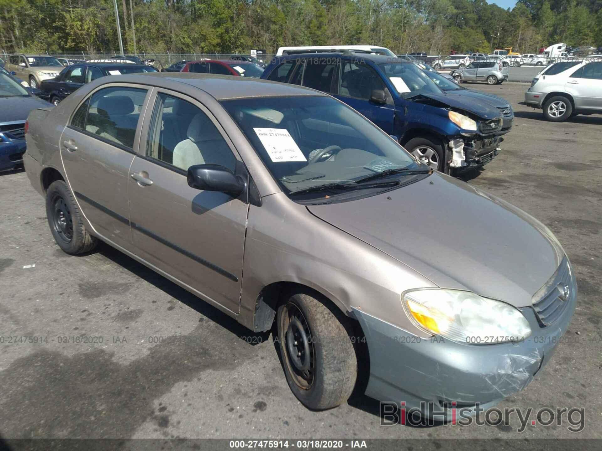 Photo 2T1BR32E04C301338 - TOYOTA COROLLA 2004