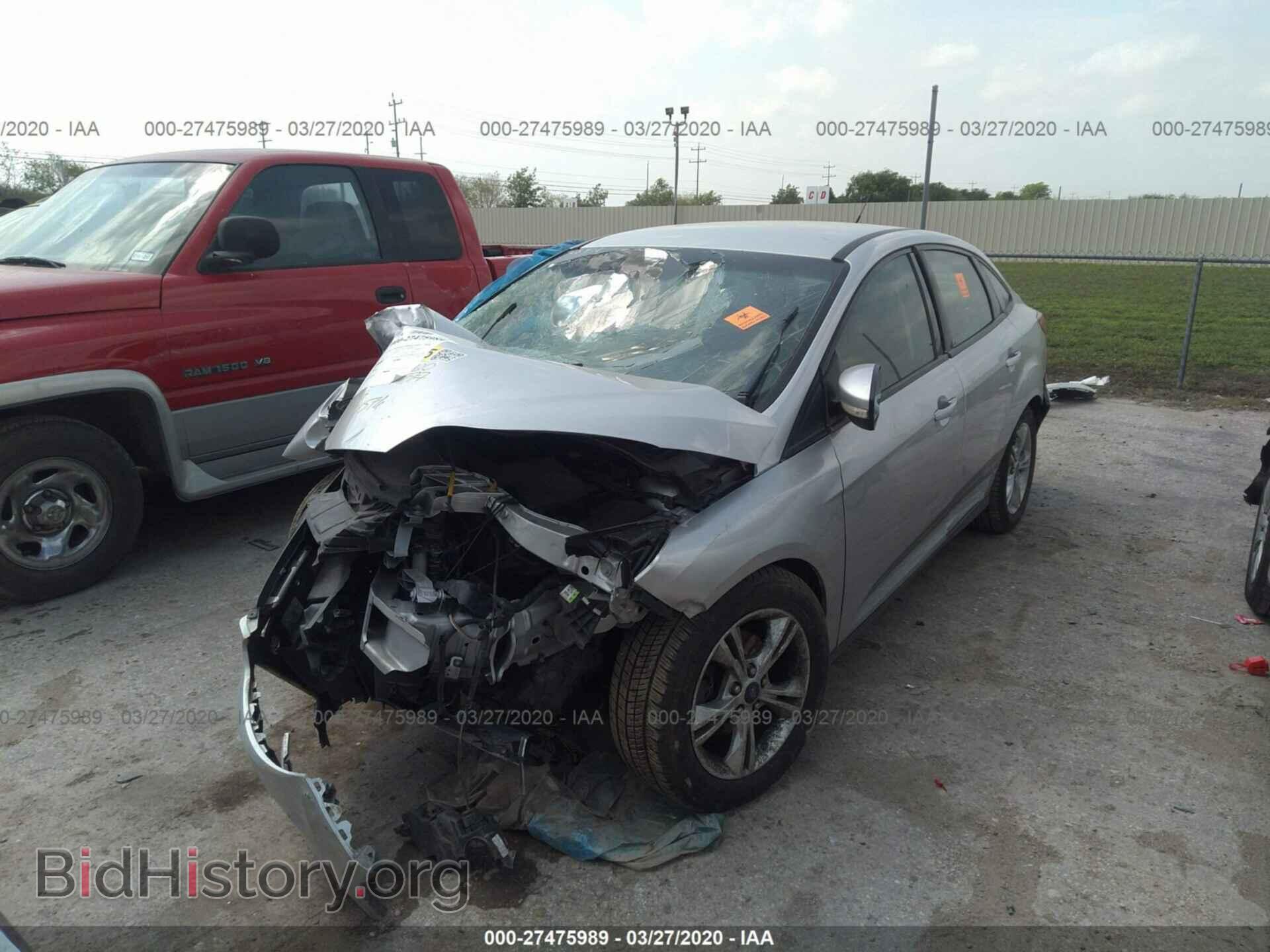 2014 FORD FOCUS - VIN: 1FADP3F25EL154576 - Фото 2