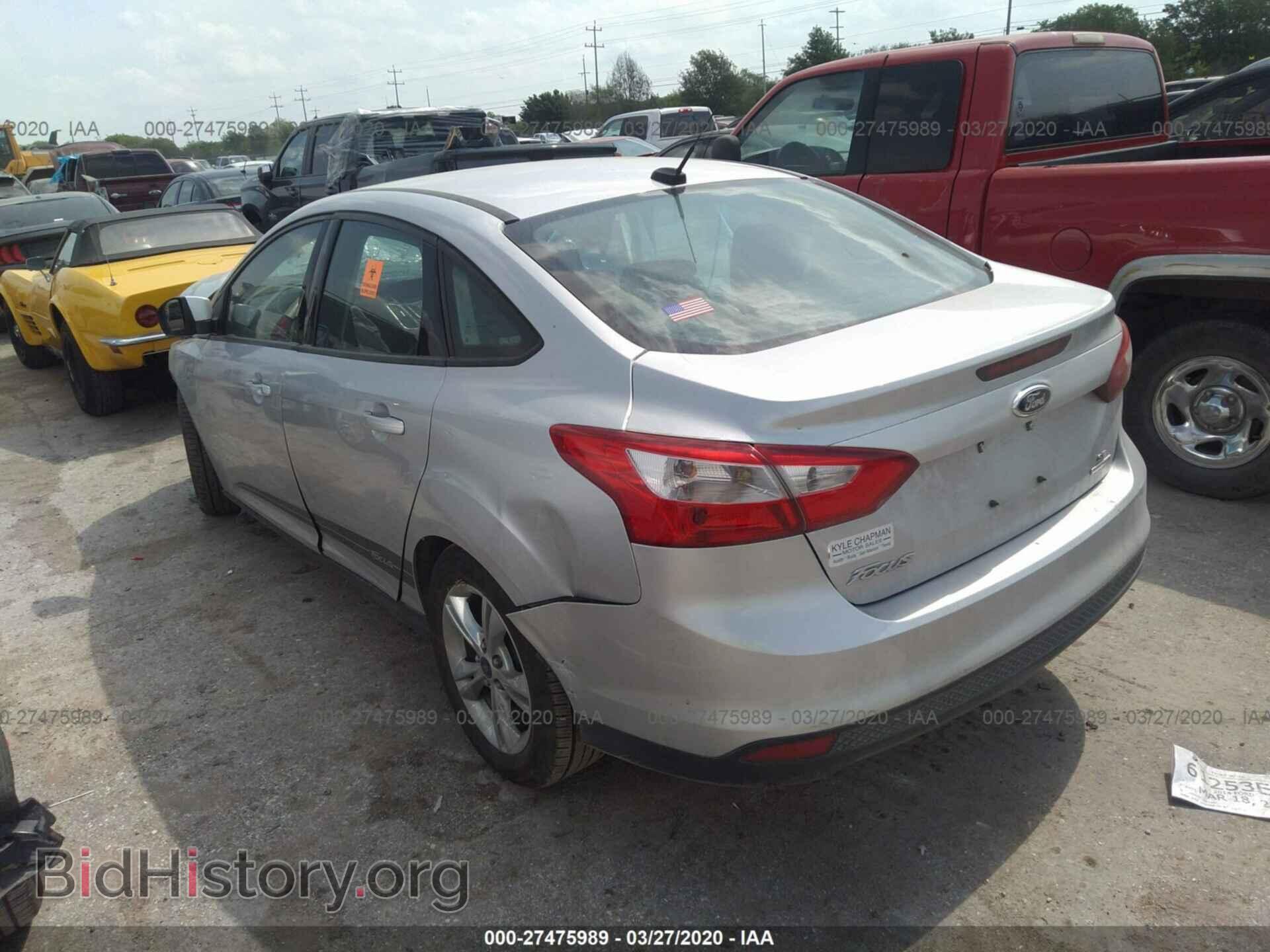 2014 FORD FOCUS - VIN: 1FADP3F25EL154576 - Фото 3