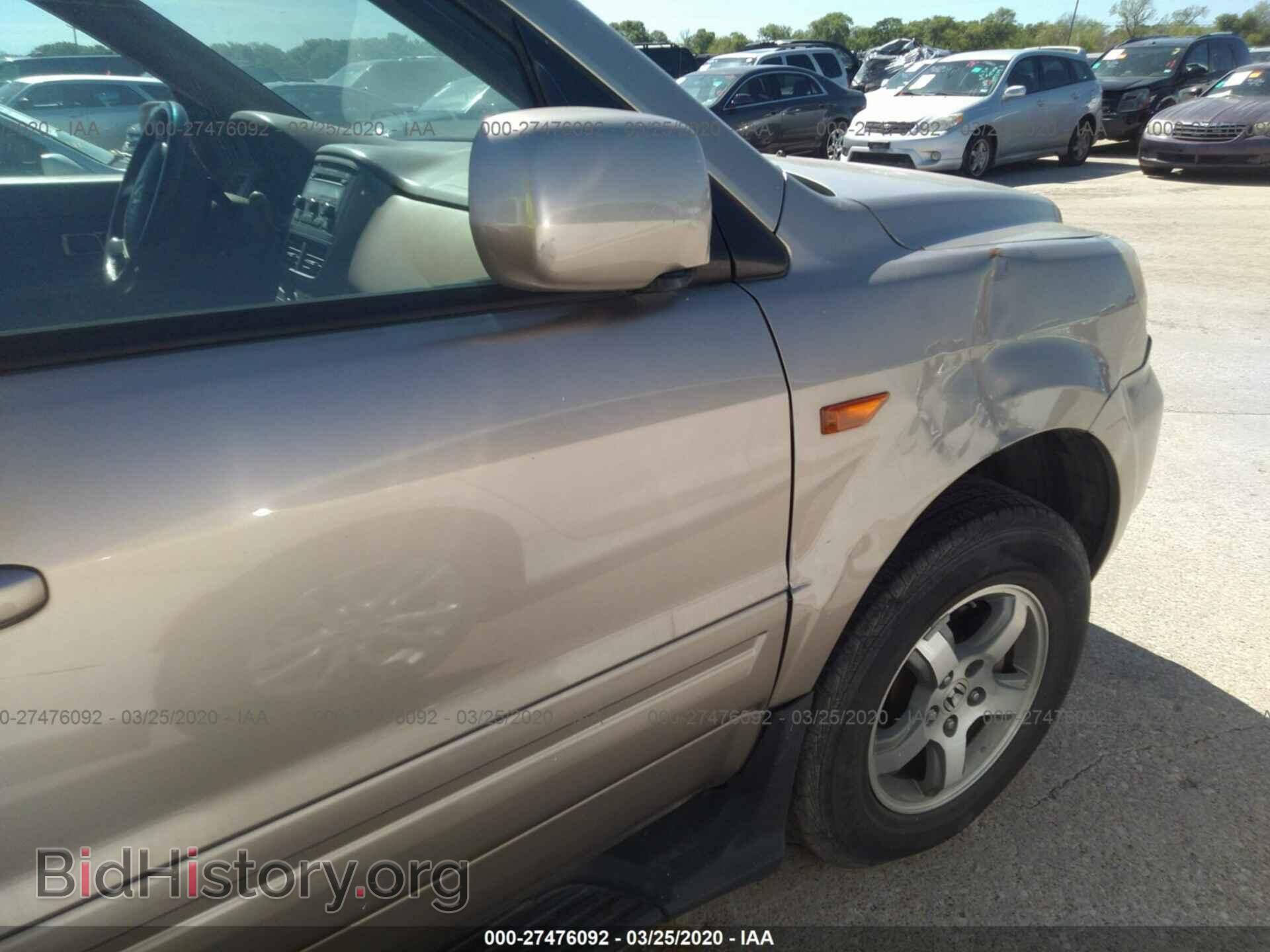 2006 HONDA PILOT - VIN: 5FNYF28516B052292 - Фото 6