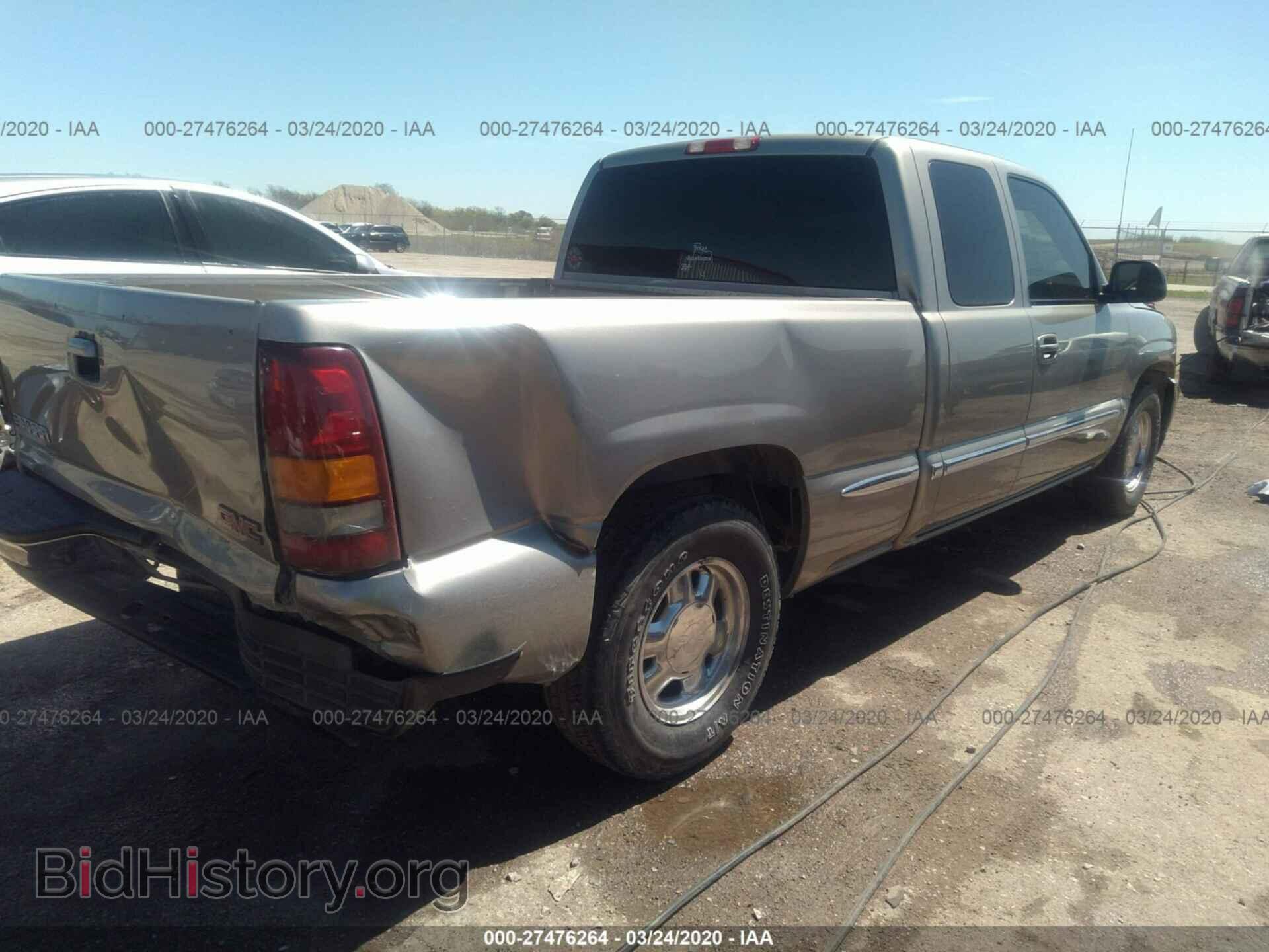 2002 GMC NEW SIERRA - VIN: 2GTEC19V721418709 - Фото 4