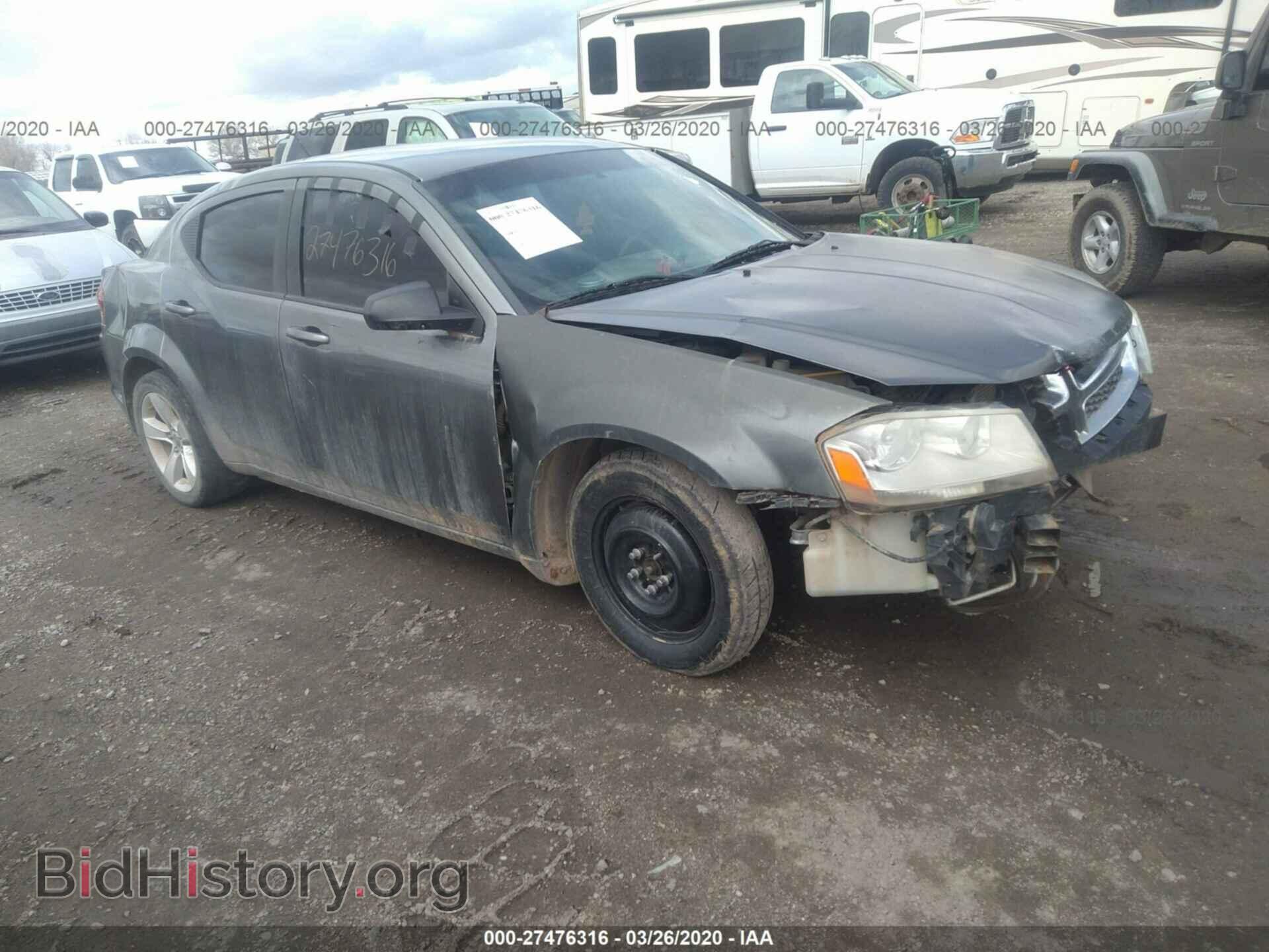 Photo 1C3CDZAB8CN****** - DODGE AVENGER 2012