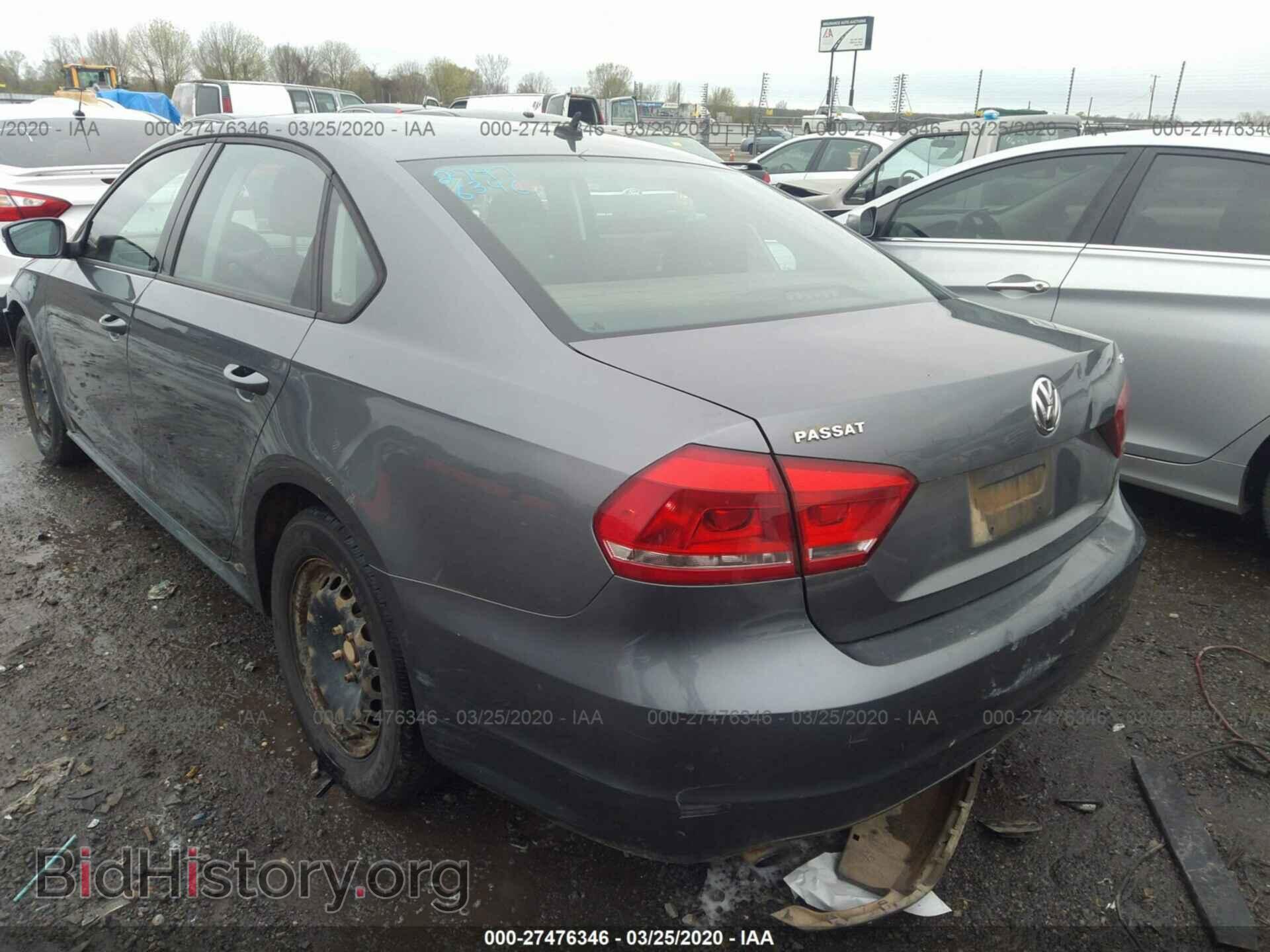 2014 VOLKSWAGEN PASSAT - VIN: 1VWAP7A35EC009104 - Фото 3