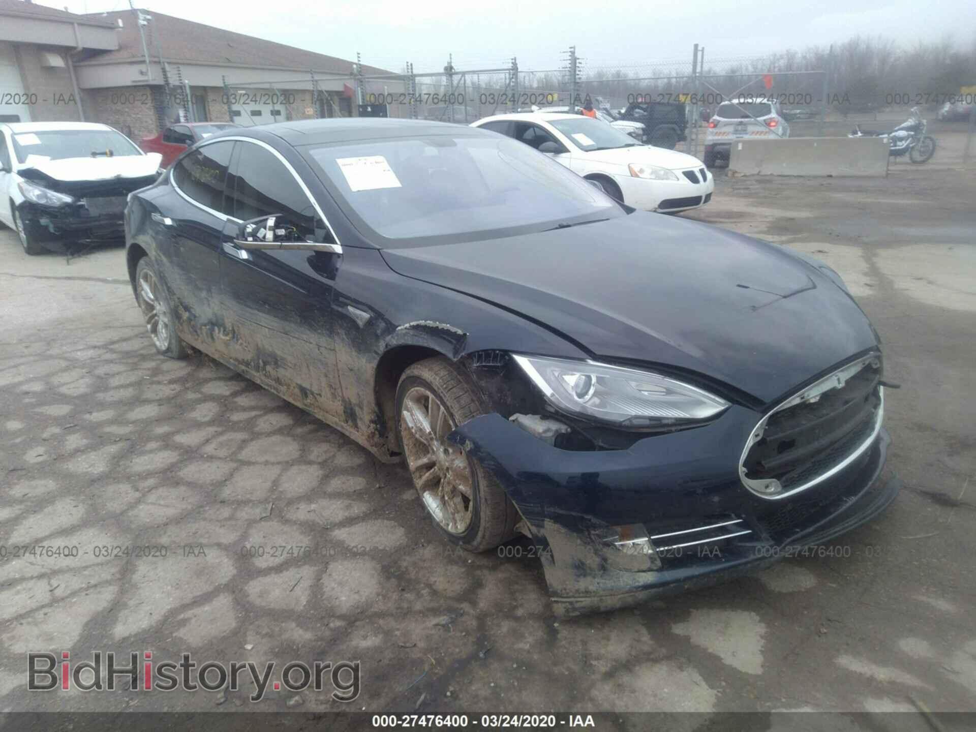 Photo 5YJSA1H16EFP30495 - TESLA MODEL S 2014