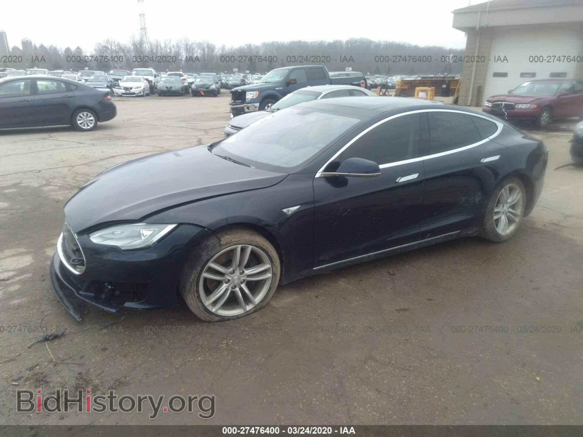 2014 TESLA MODEL S - VIN: 5YJSA1H16EFP30495 - Photo 2