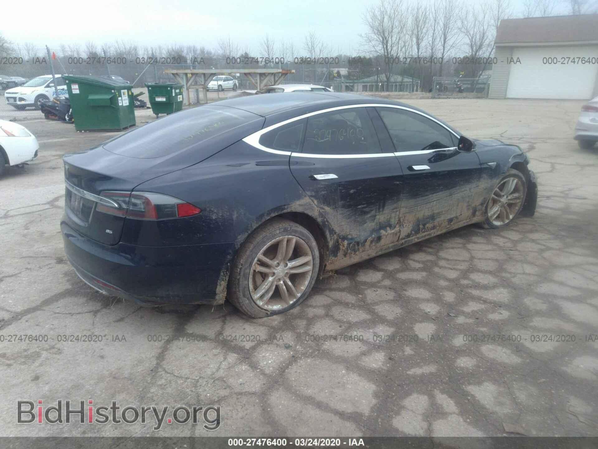 2014 TESLA MODEL S - VIN: 5YJSA1H16EFP30495 - Photo 4