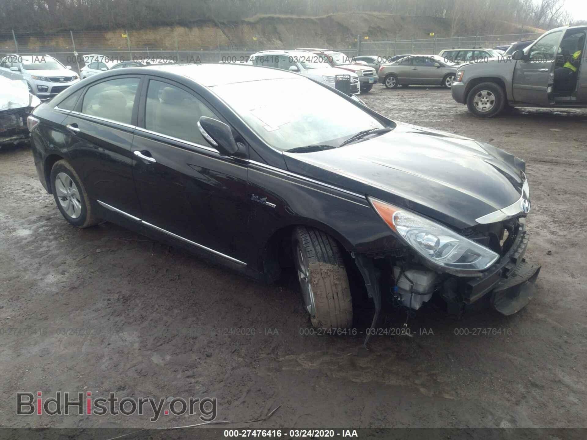Фотография KMHEC4A46EA107556 - HYUNDAI SONATA 2014