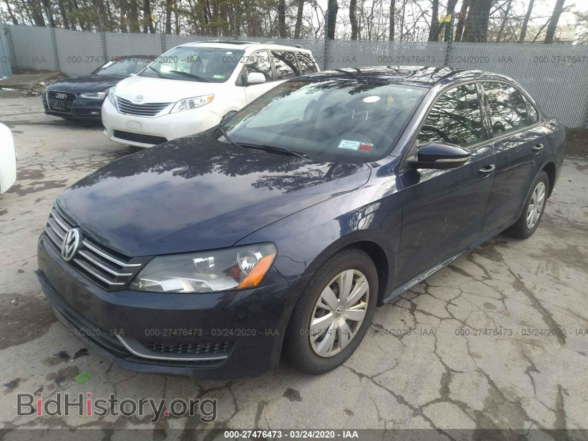 2012 VOLKSWAGEN PASSAT - VIN: 1VWAP7A32CC035236 - Фото 2