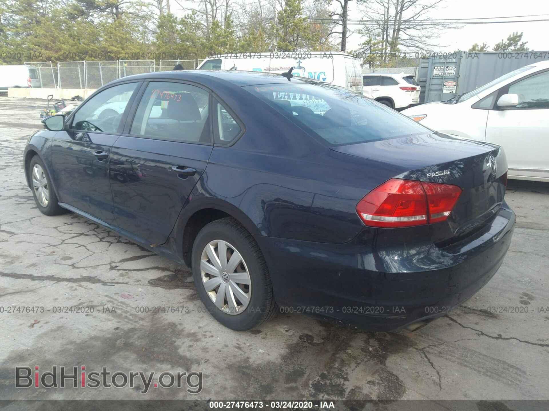 2012 VOLKSWAGEN PASSAT - VIN: 1VWAP7A32CC035236 - Фото 3