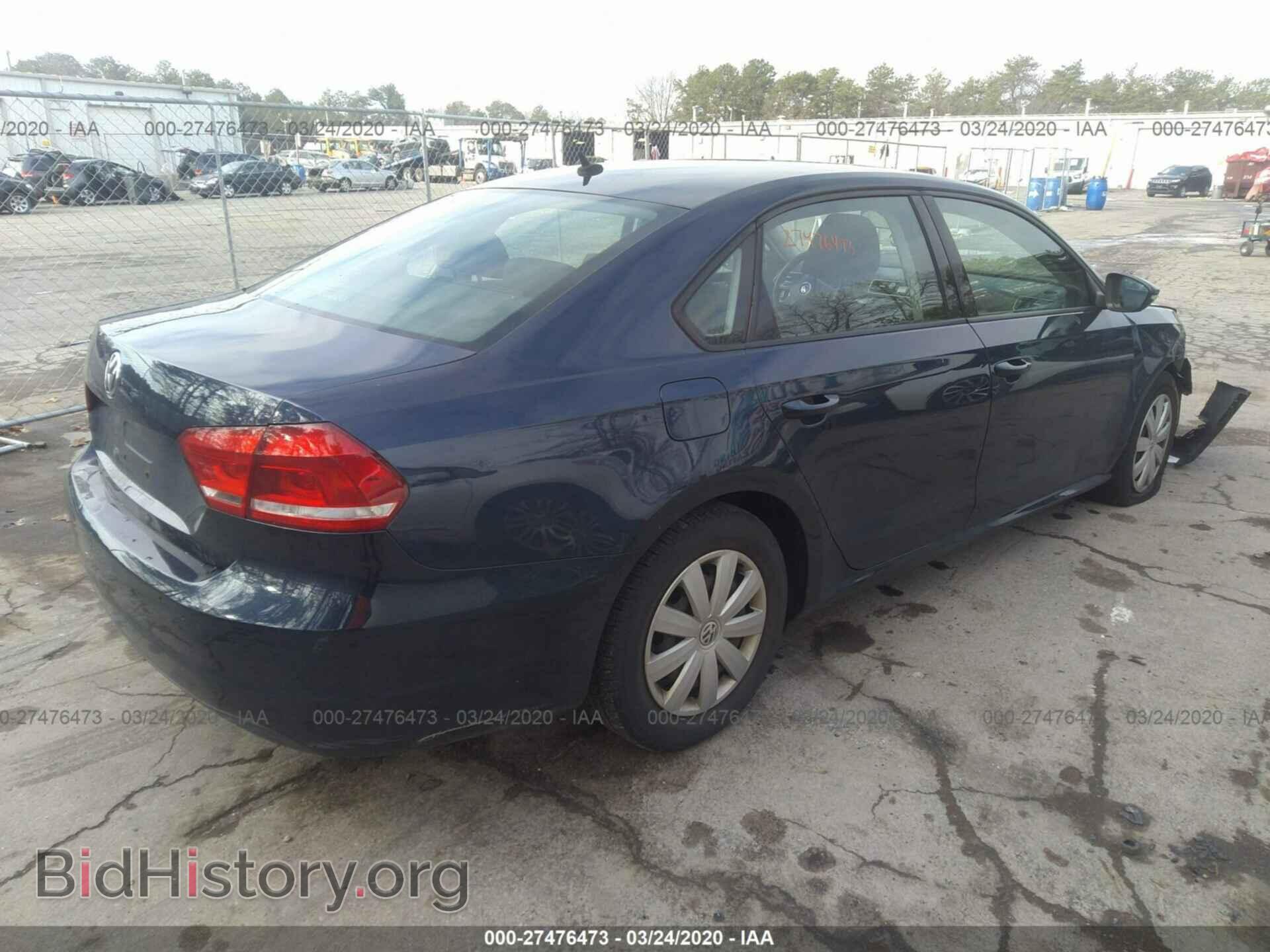 2012 VOLKSWAGEN PASSAT - VIN: 1VWAP7A32CC035236 - Фото 4