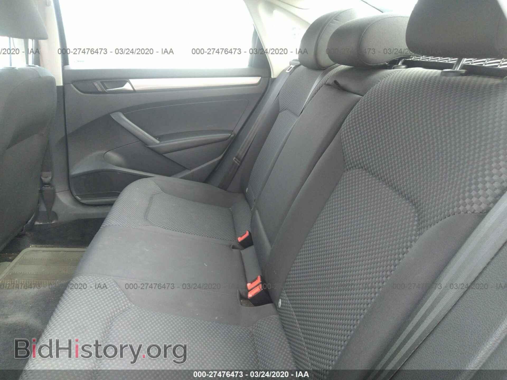 2012 VOLKSWAGEN PASSAT - VIN: 1VWAP7A32CC035236 - Фото 8
