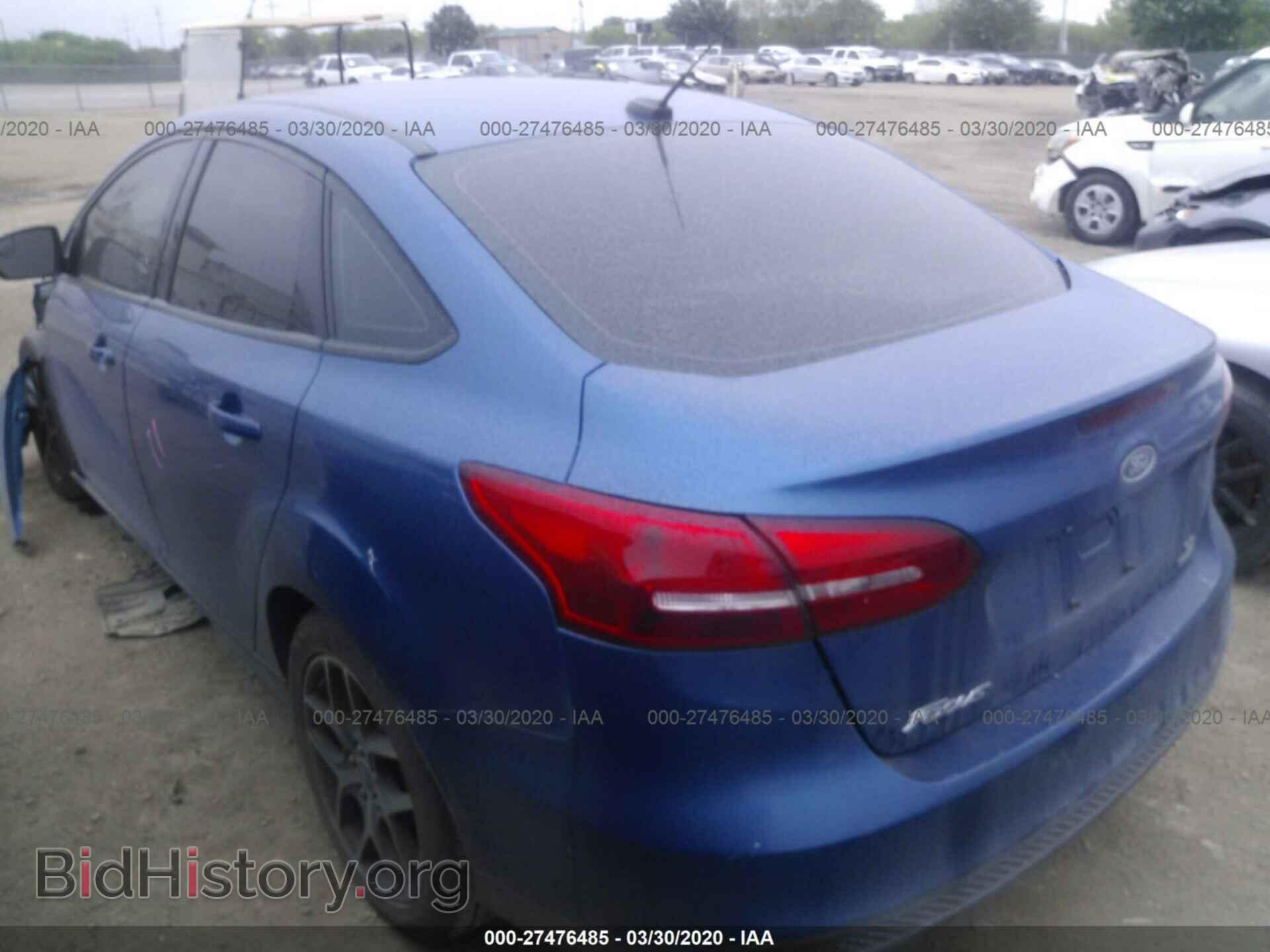 2018 FORD FOCUS - VIN: 1FADP3FE4JL277550 - Фото 3