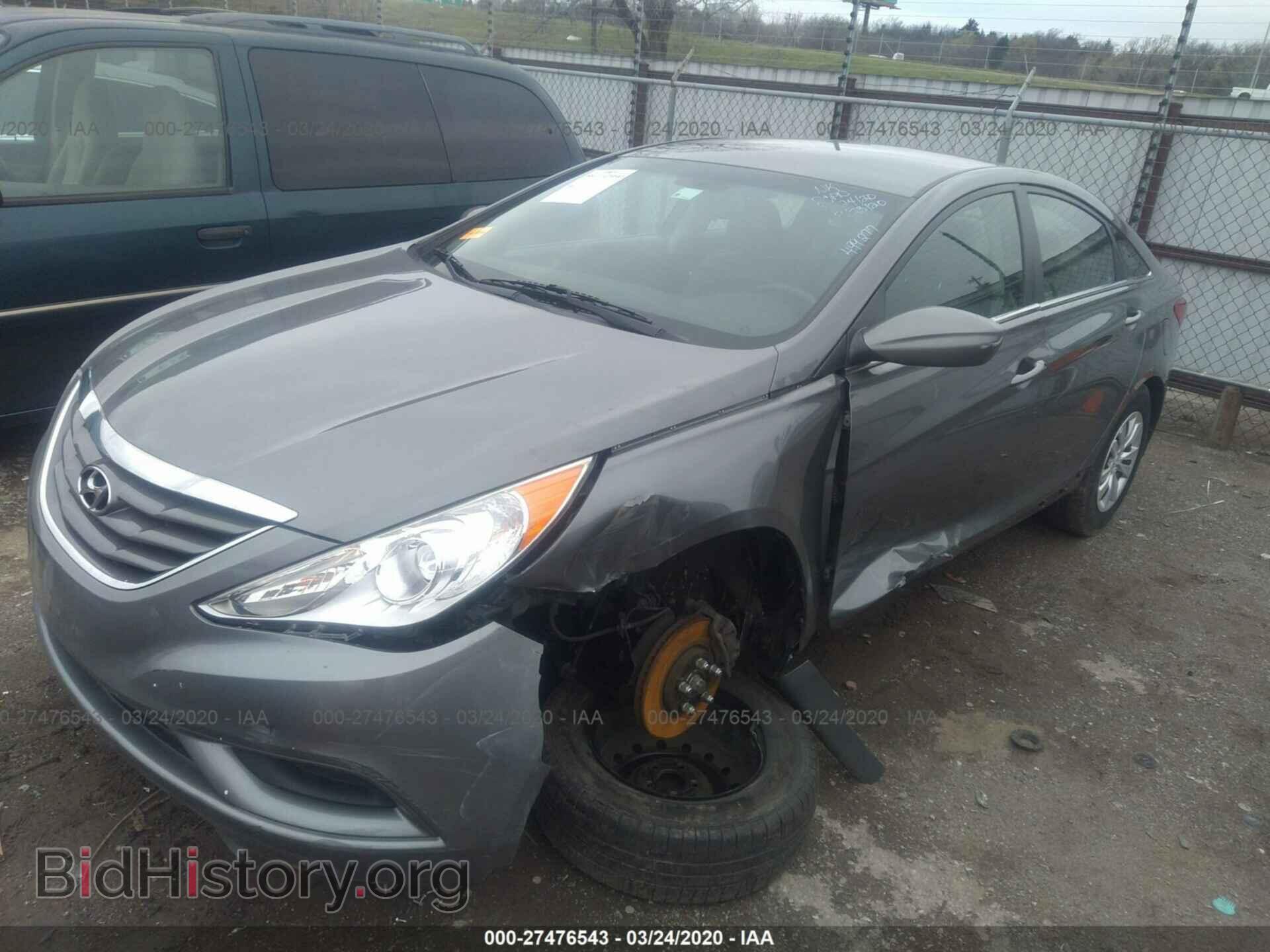 2012 HYUNDAI SONATA - VIN: 5NPEB4AC4CH499277 - Фото 2