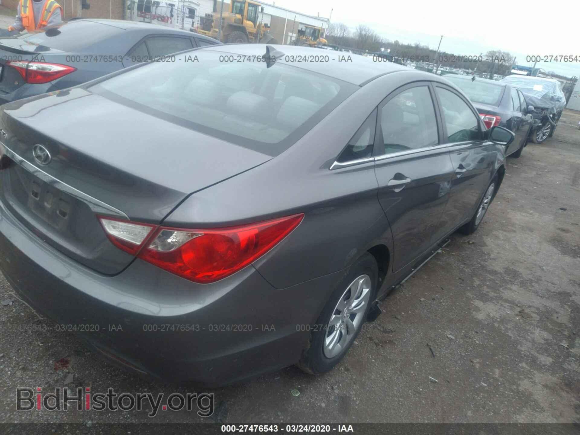 2012 HYUNDAI SONATA - VIN: 5NPEB4AC4CH499277 - Фото 4