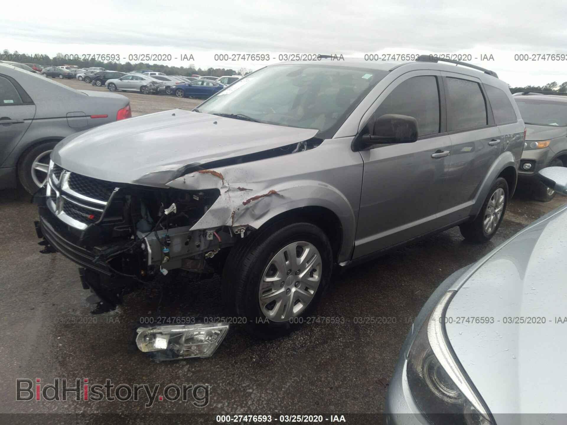 2018 DODGE JOURNEY - VIN: 3C4PDCAB4JT439582 - Фото 2