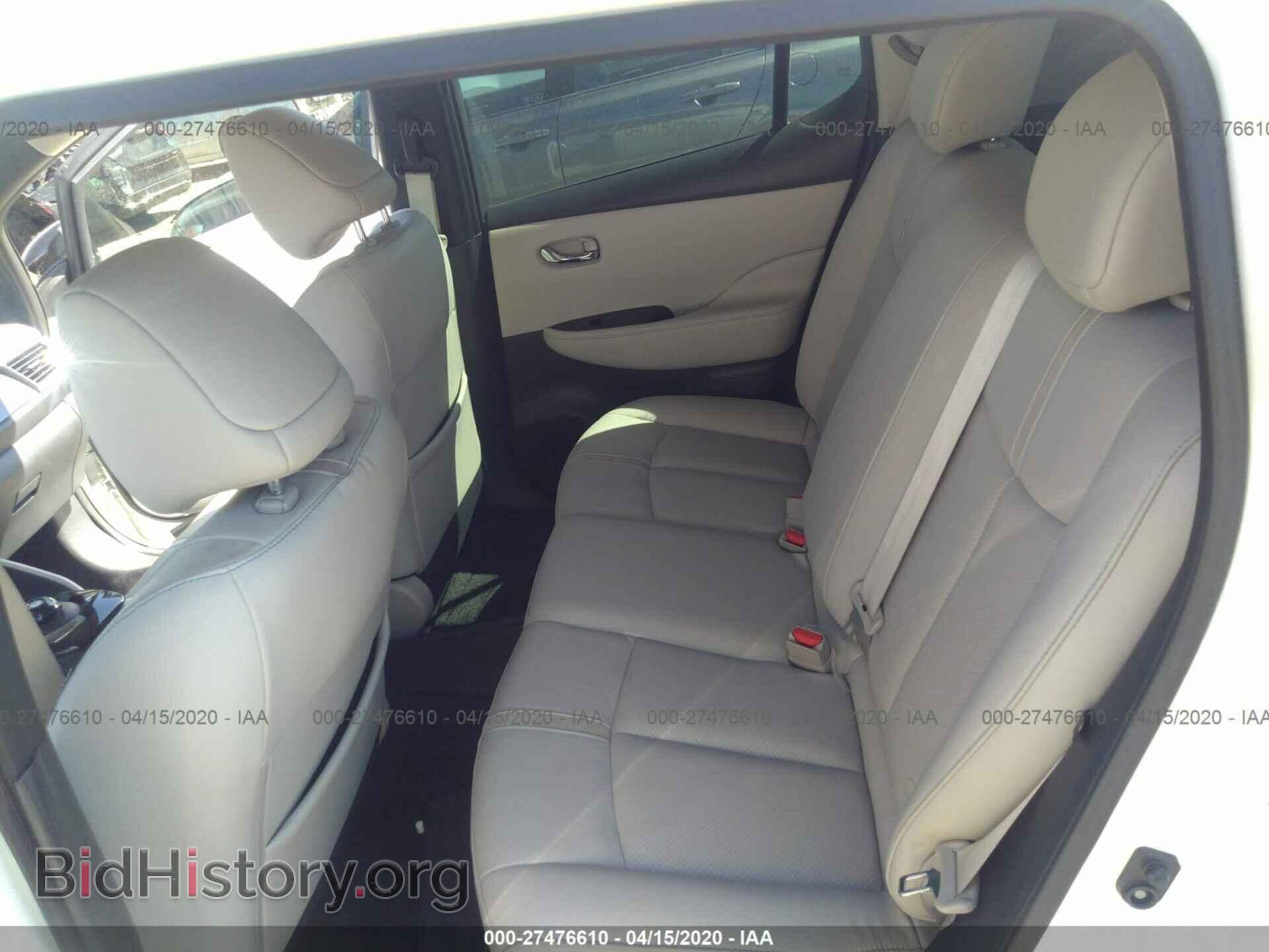 2019 NISSAN LEAF - VIN: 1N4AZ1CP4KC303637 - Фото 8