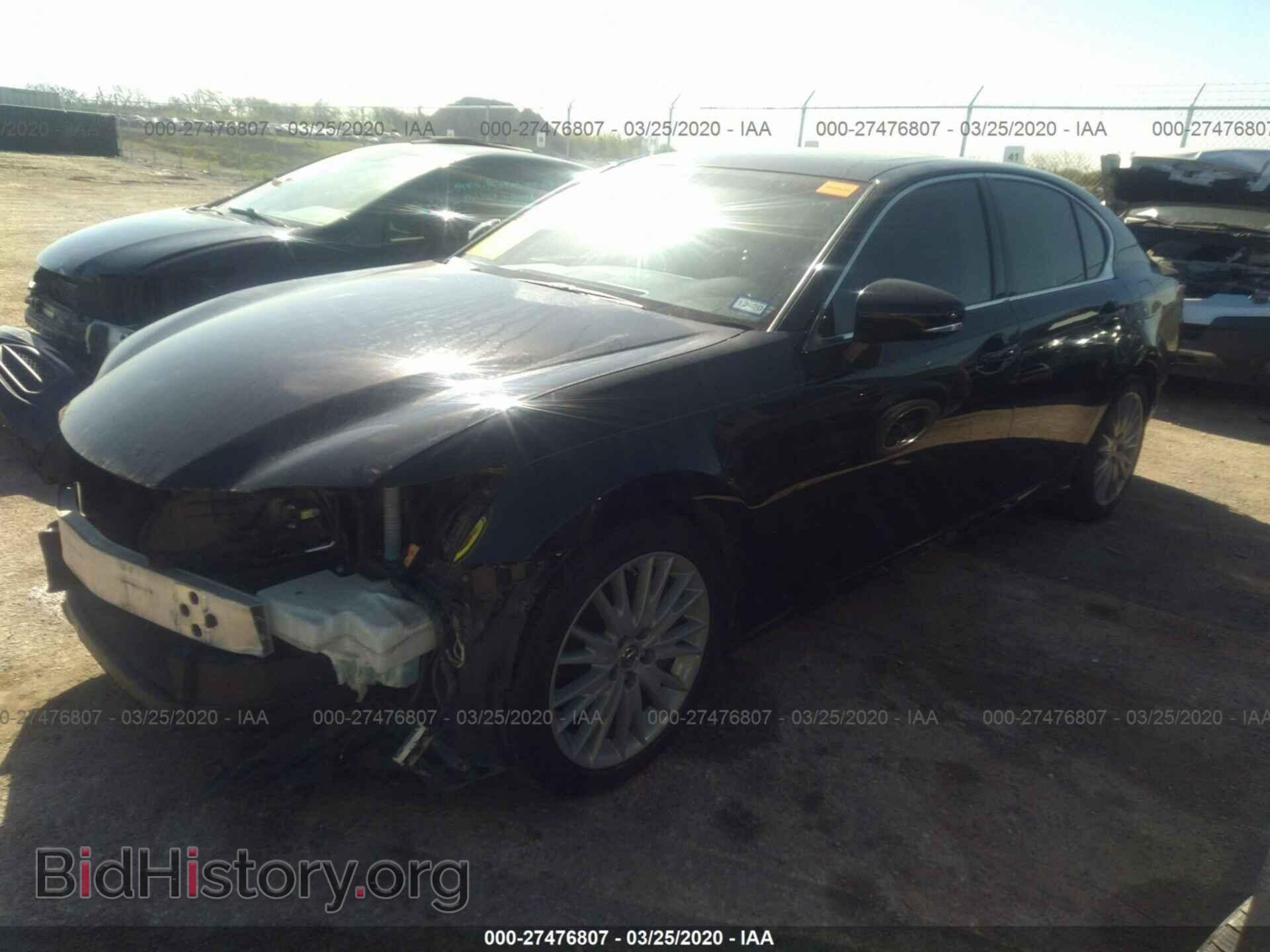 2014 LEXUS GS 350 - VIN: JTHBE1BL5E5037481 - Фото 2