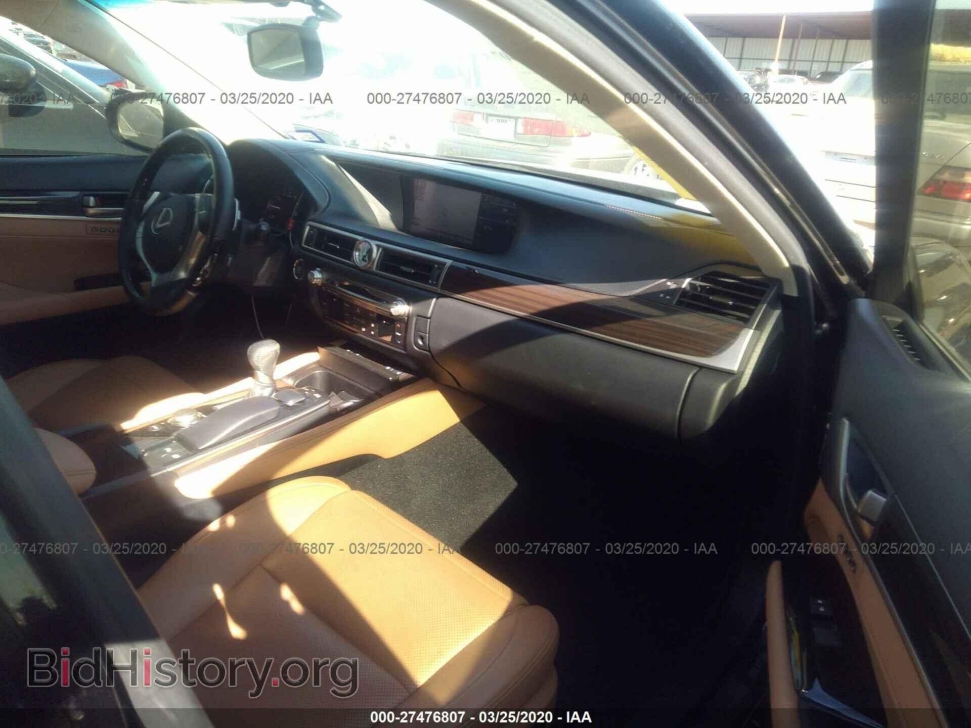 2014 LEXUS GS 350 - VIN: JTHBE1BL5E5037481 - Фото 5
