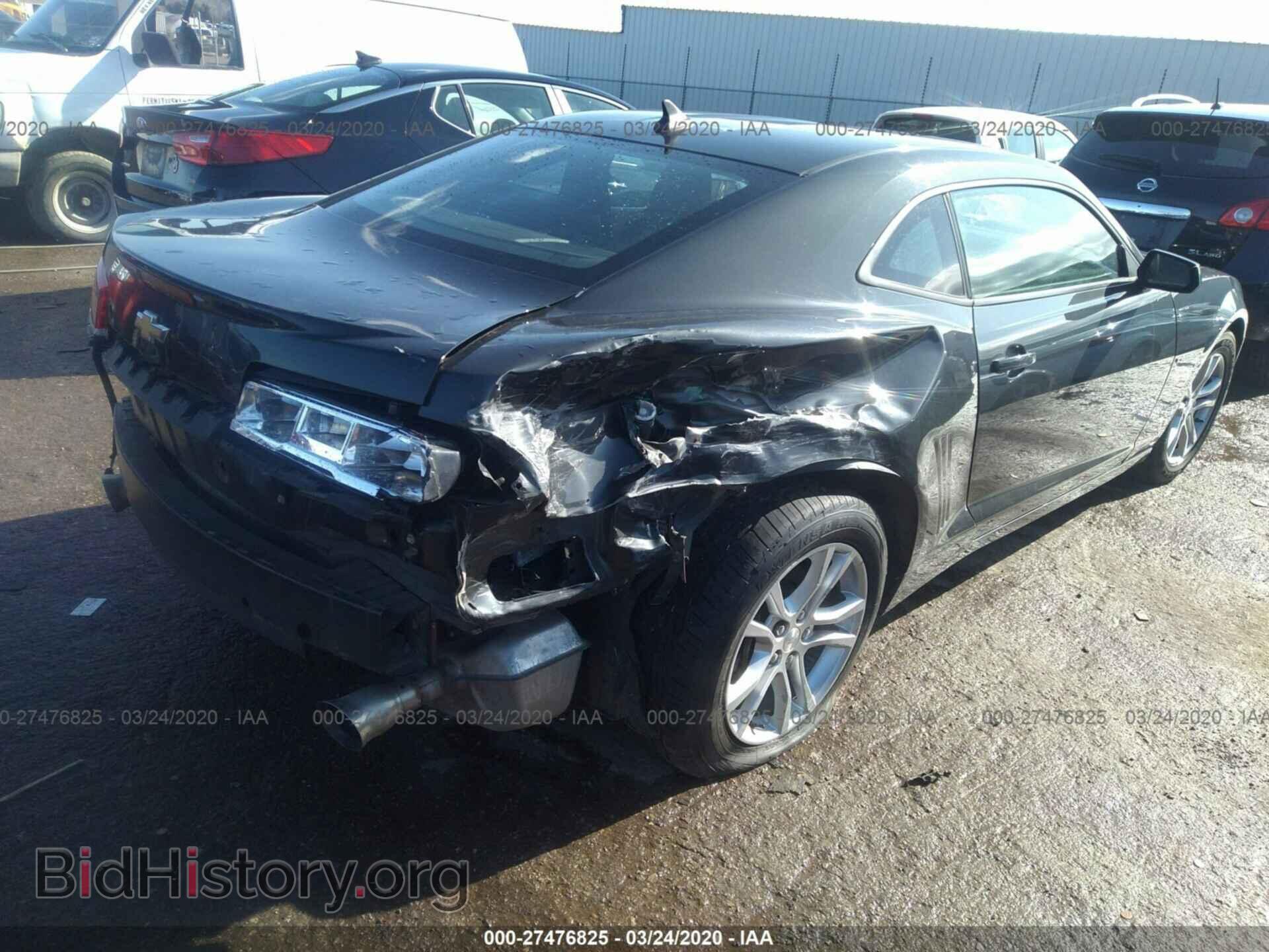 2014 CHEVROLET CAMARO - VIN: 2G1FA1E32E9238504 - Фото 4