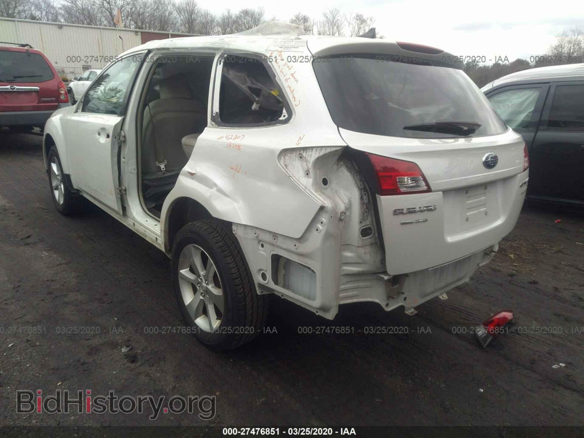 2013 SUBARU OUTBACK - VIN: 4S4BRBJC7D3266182 - Фото 3