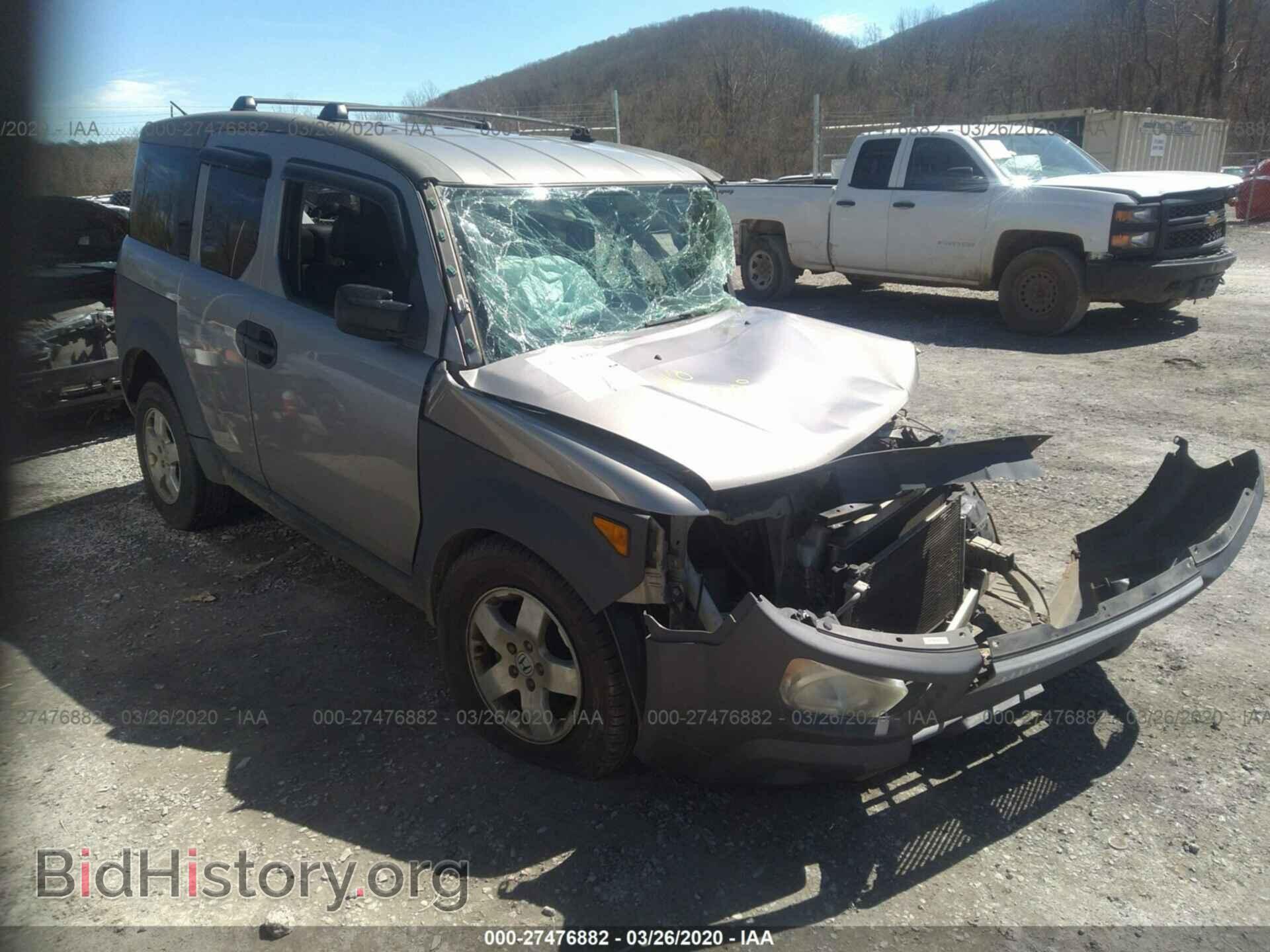 Photo 5J6YH28643L039512 - HONDA ELEMENT 2003