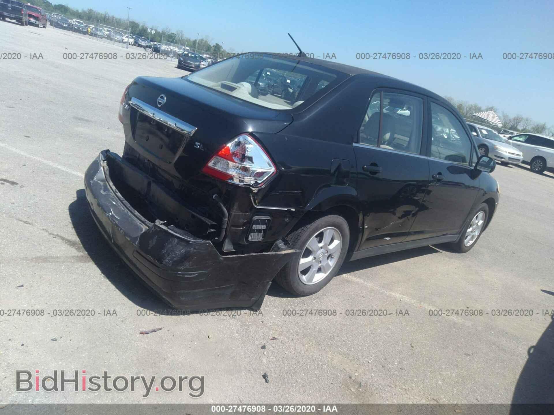 2008 NISSAN VERSA - VIN: 3N1BC11E78L366457 - Фото 4