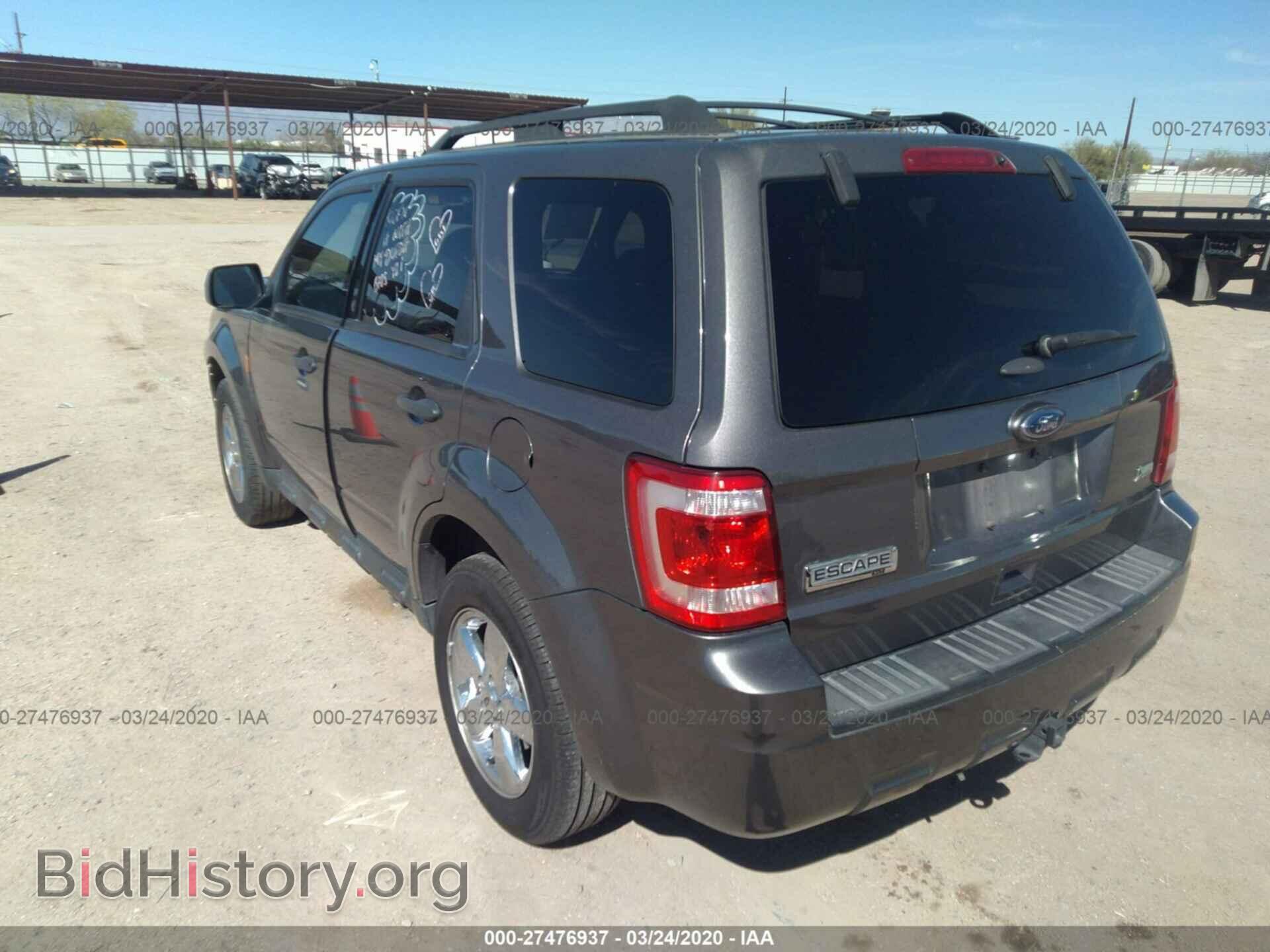 2011 FORD ESCAPE - VIN: 1FMCU0DG2BKB14397 - Фото 3