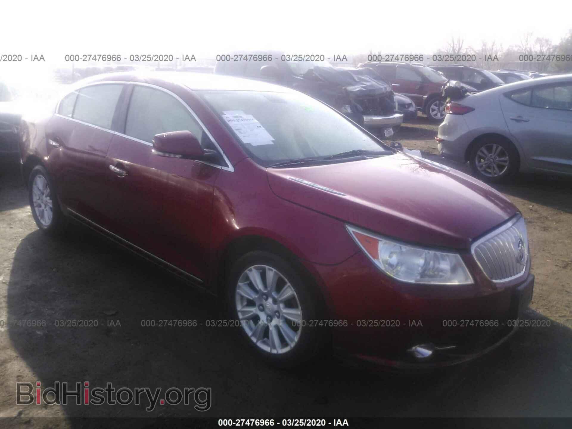 Photo 1G4GD5ER0CF320908 - BUICK LACROSSE 2012
