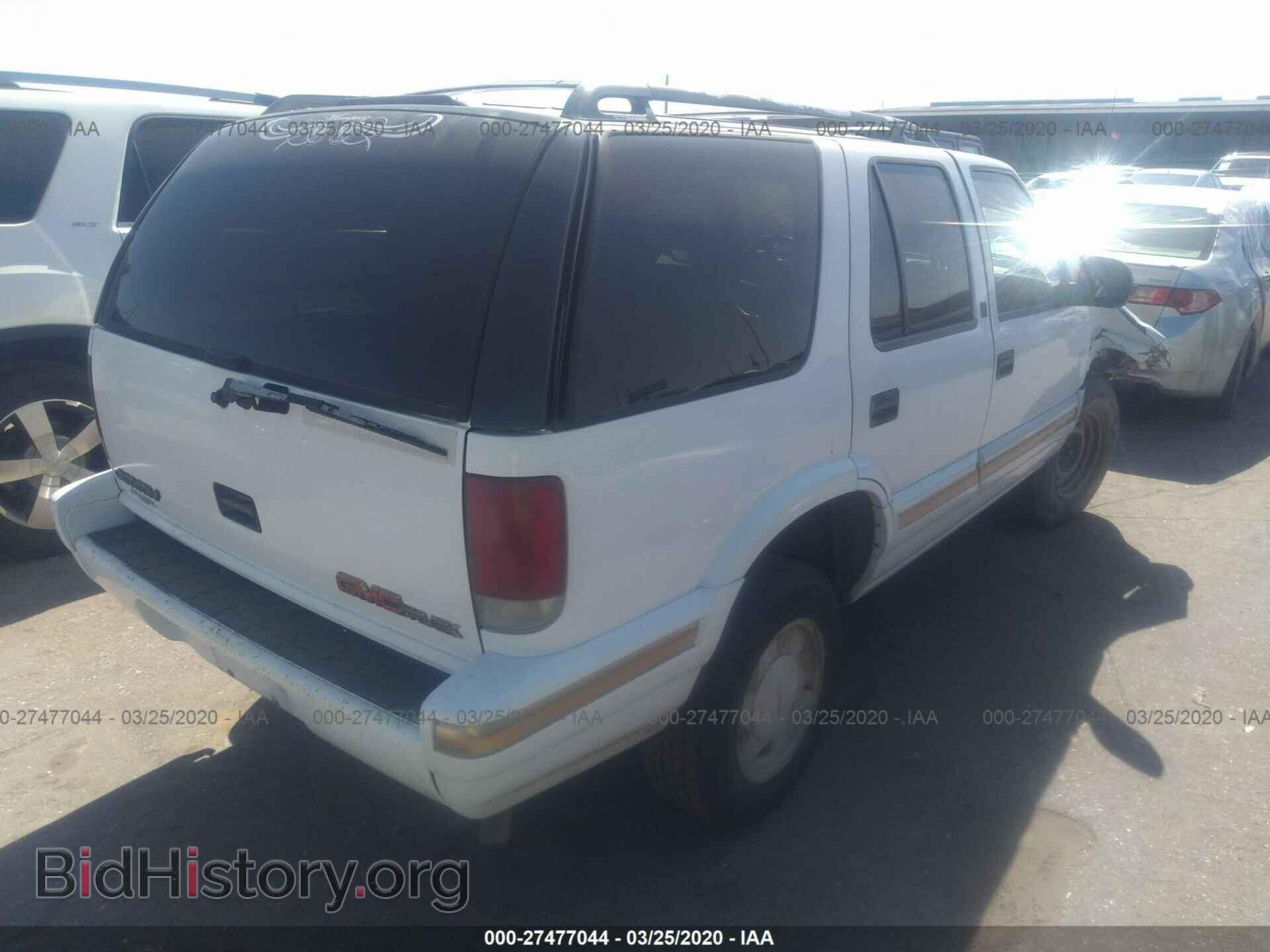 1997 GMC JIMMY - VIN: 1GKCS13W7V2516336 - Фото 4