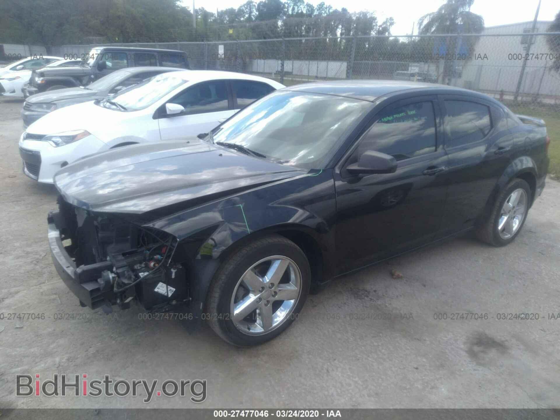 2014 DODGE AVENGER - VIN: 1C3CDZAB8EN221933 - Фото 2