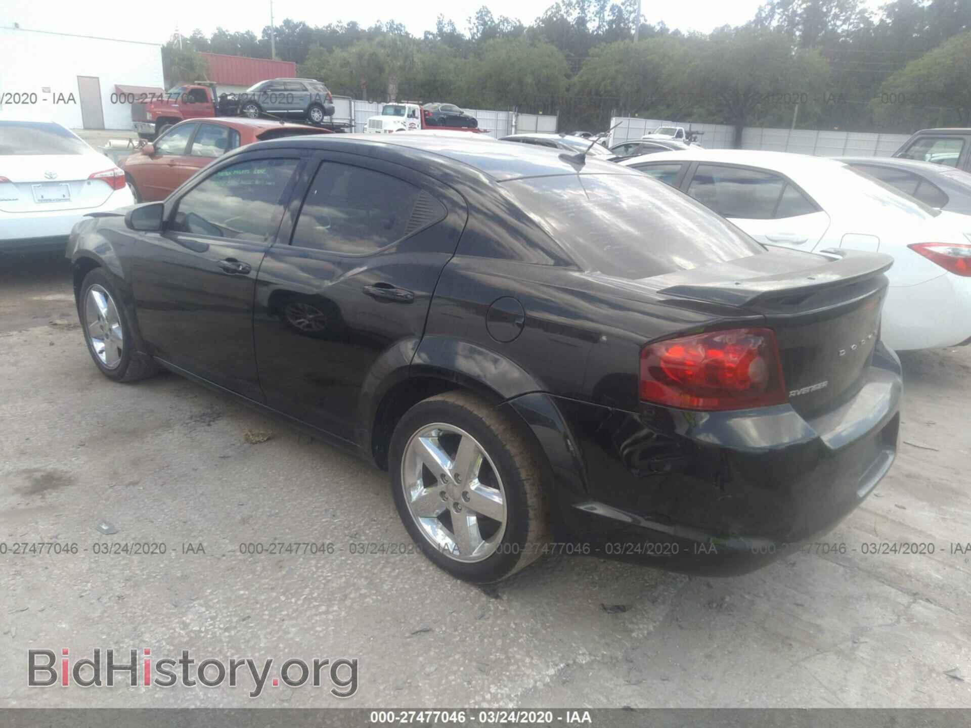 2014 DODGE AVENGER - VIN: 1C3CDZAB8EN221933 - Фото 3