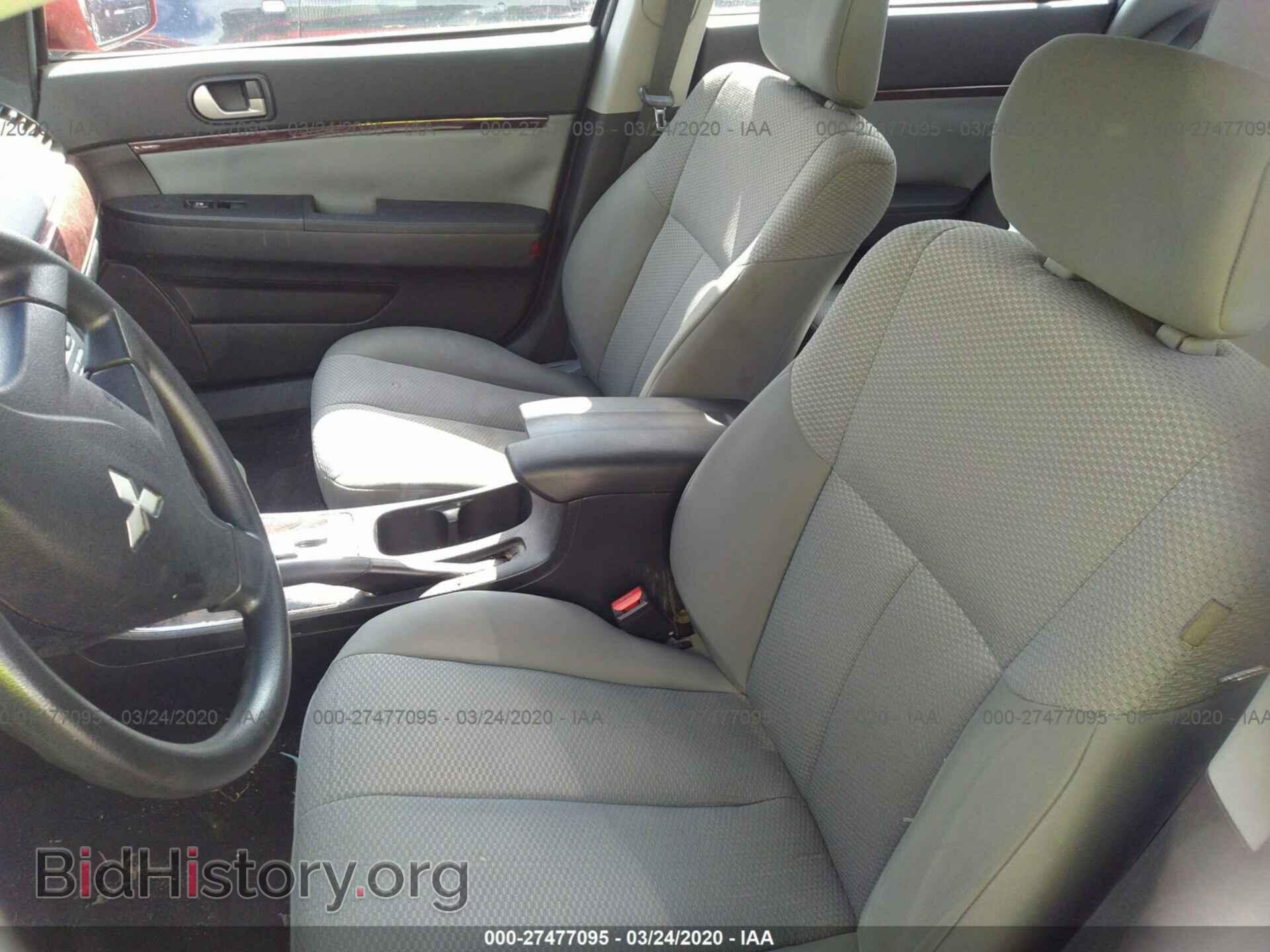 2009 MITSUBISHI GALANT - VIN: 4A3AB36F89E037208 - Фото 5