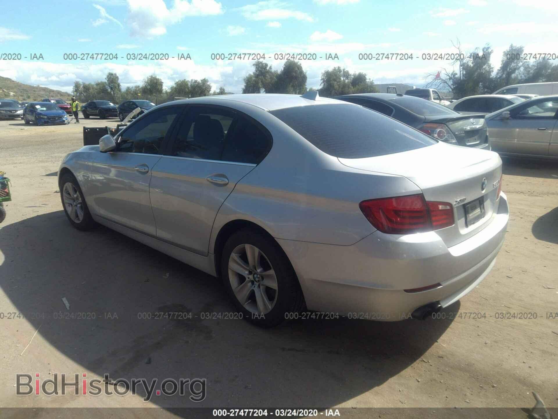 2013 BMW 528 - VIN: WBAXH5C55DDW15120 - Фото 3