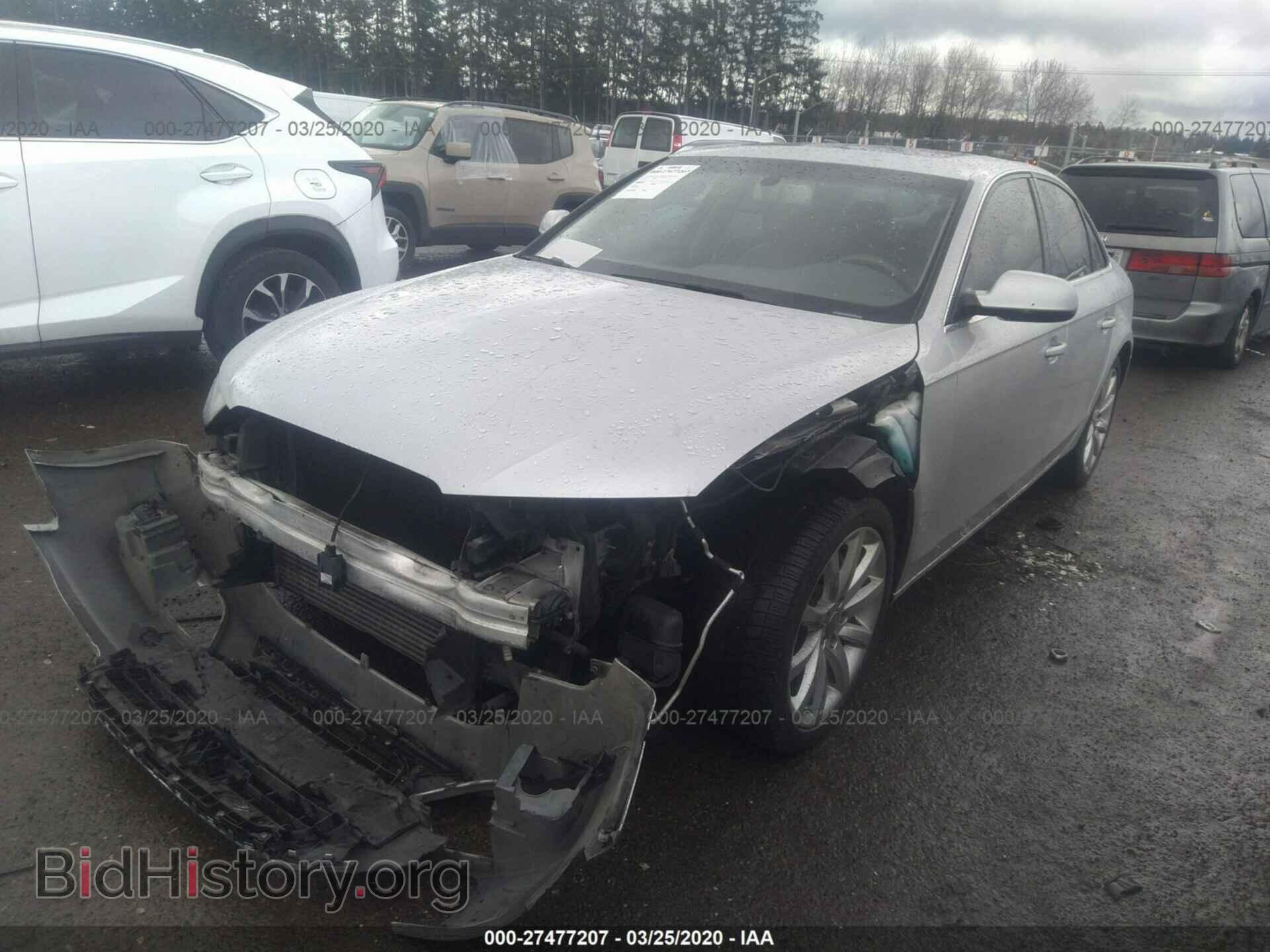 2013 AUDI A4 - VIN: WAUMFAFLXDA162237 - Фото 2