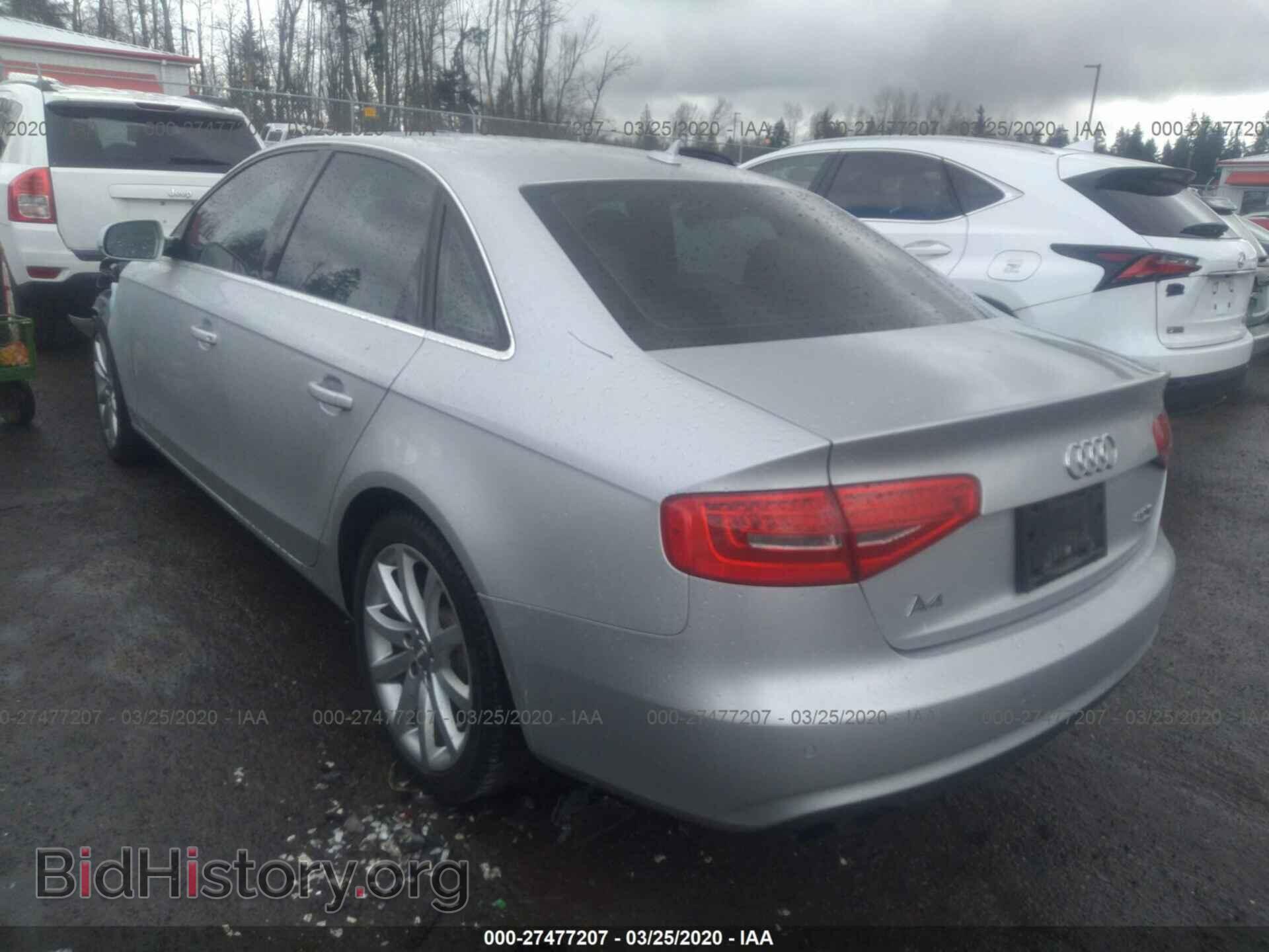 2013 AUDI A4 - VIN: WAUMFAFLXDA162237 - Фото 3