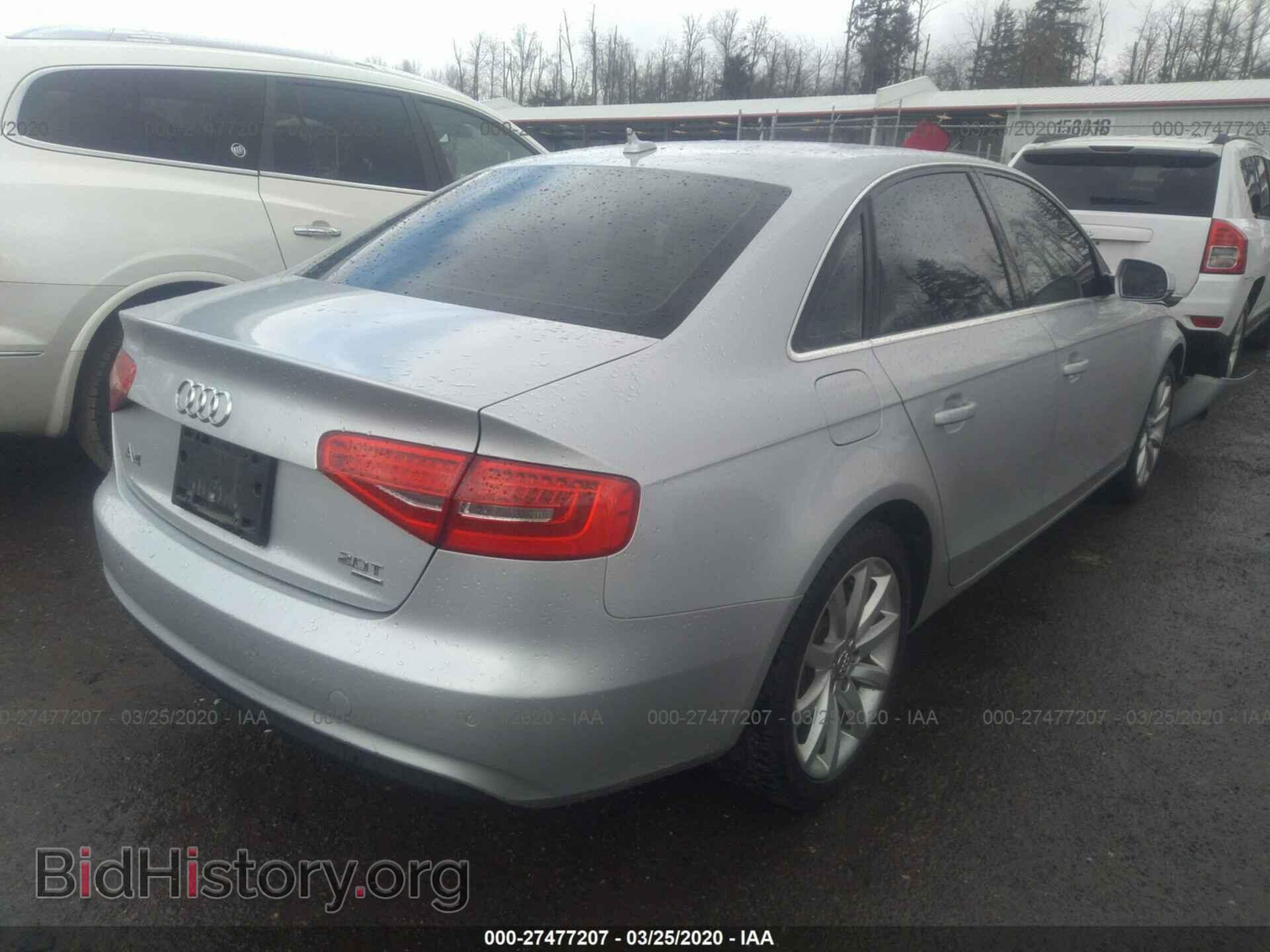 2013 AUDI A4 - VIN: WAUMFAFLXDA162237 - Фото 4