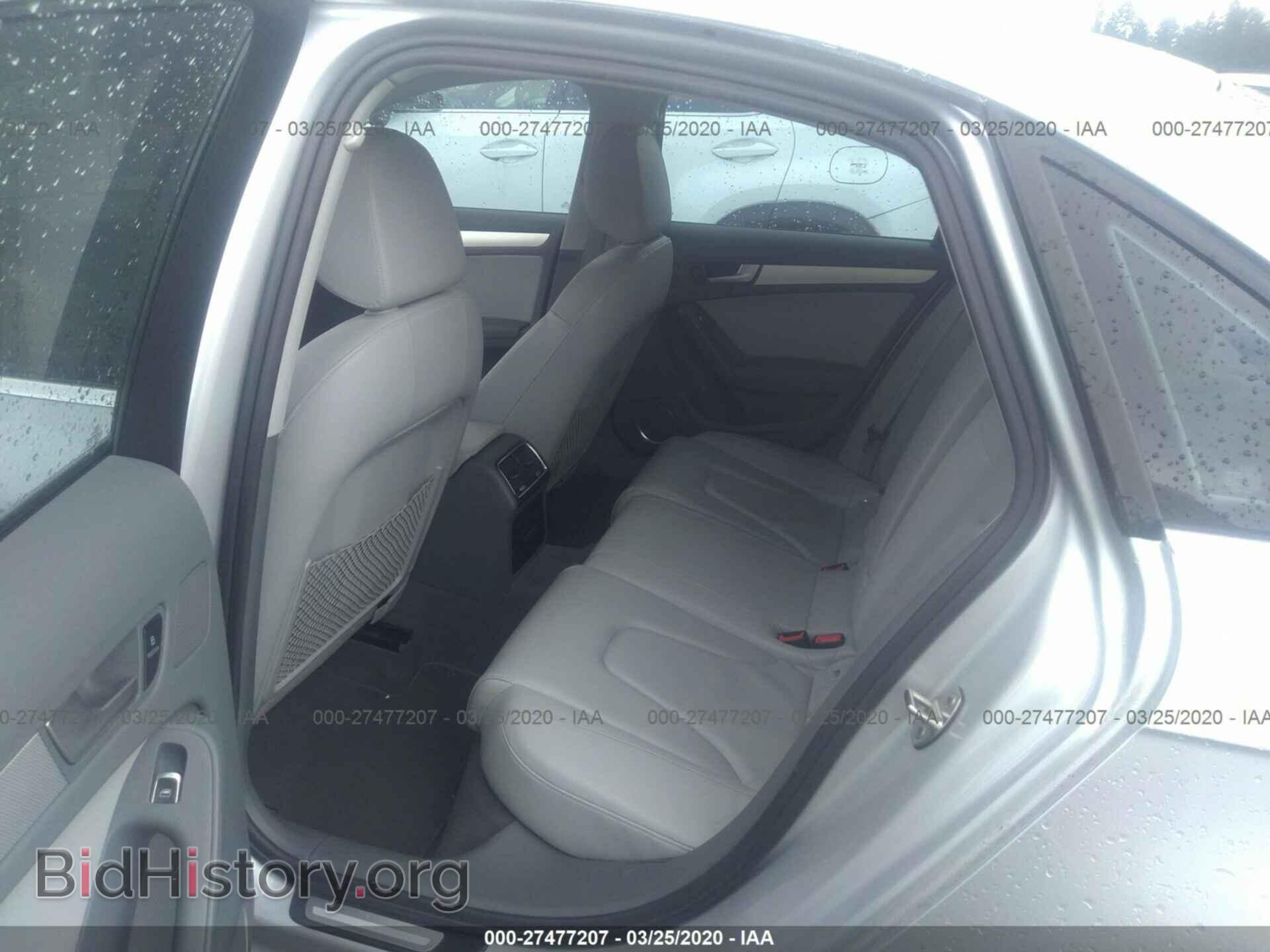 2013 AUDI A4 - VIN: WAUMFAFLXDA162237 - Фото 8