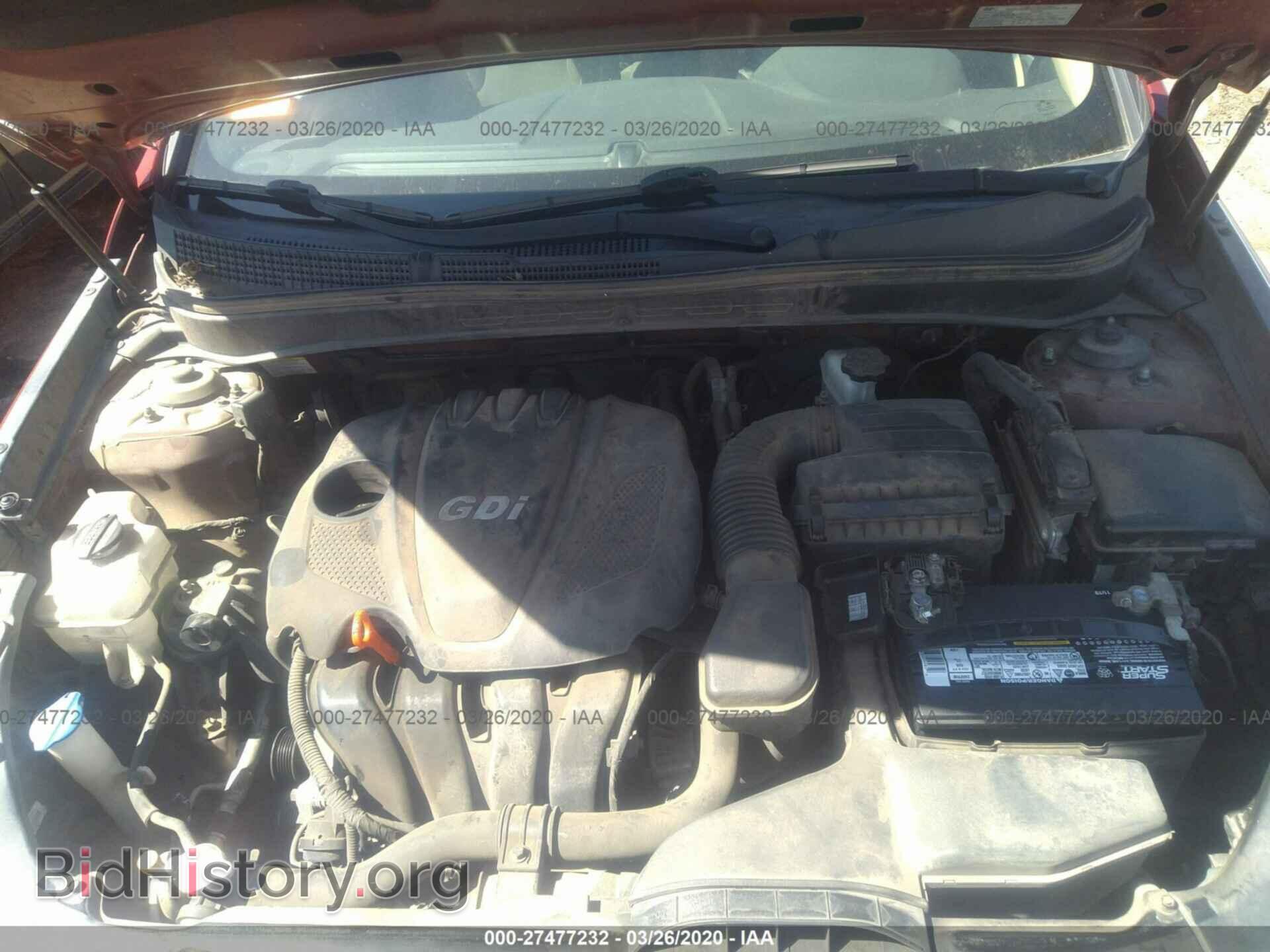 2012 HYUNDAI SONATA - VIN: 5NPEB4AC8CH464662 - Фото 10