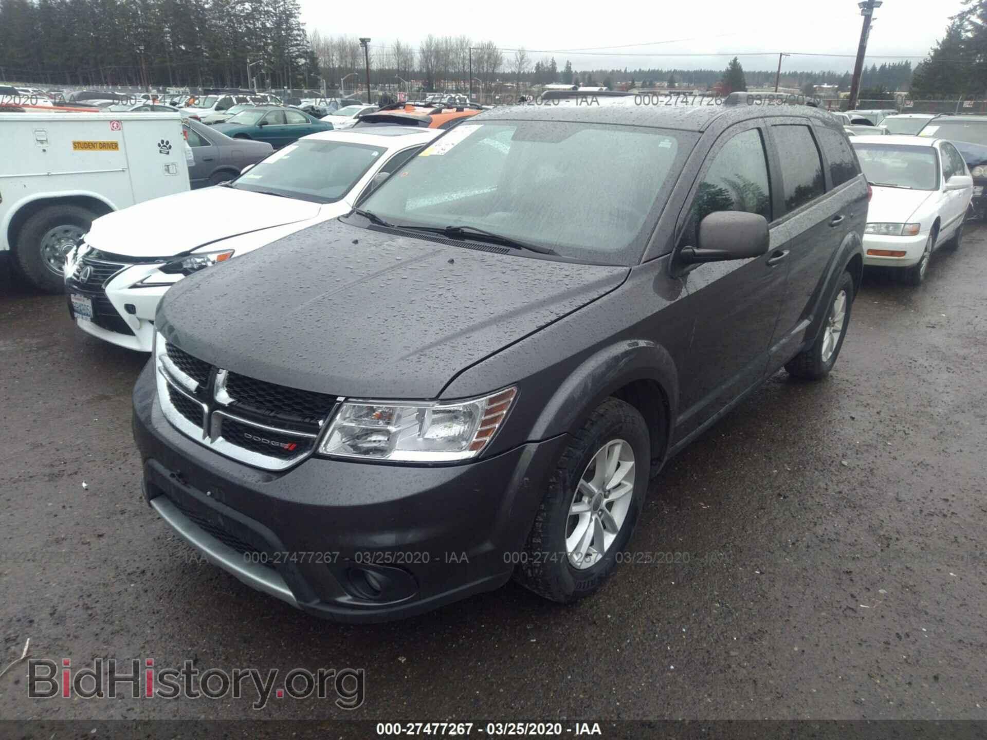 2016 DODGE JOURNEY - VIN: 3C4PDDBG9GT204510 - Фото 2