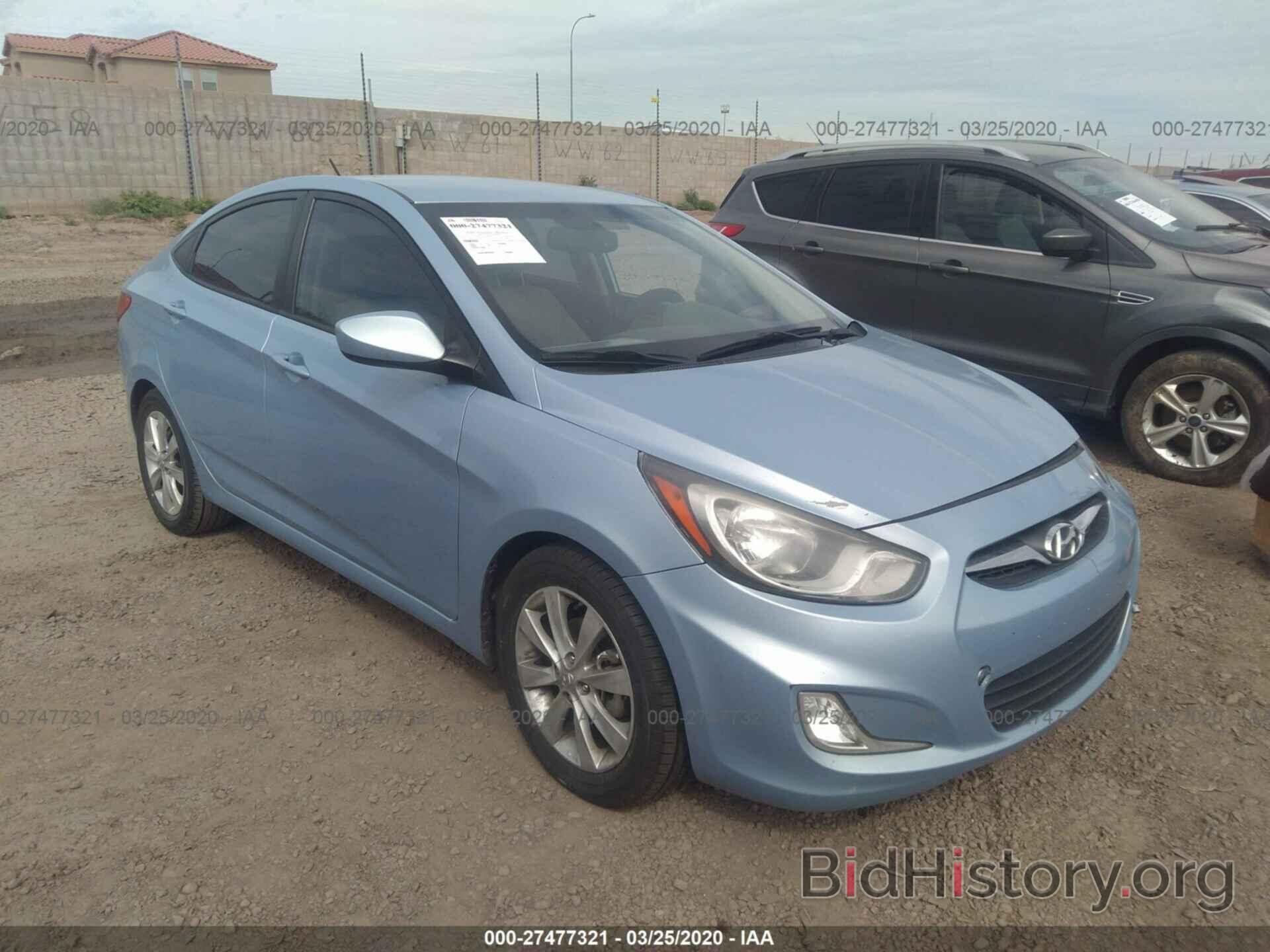 Photo KMHCU4AE4DU331631 - HYUNDAI ACCENT 2013