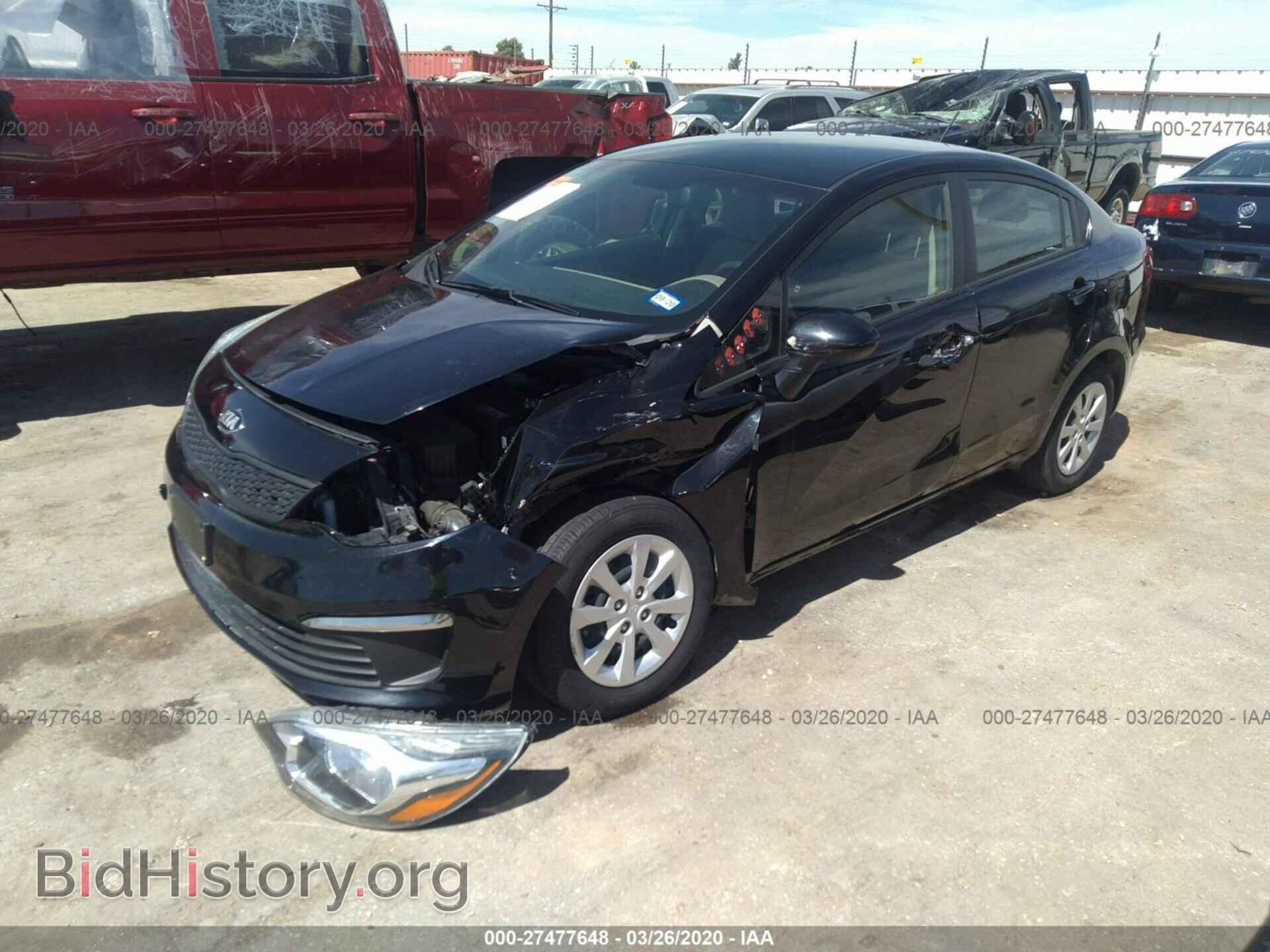 2017 KIA RIO - VIN: KNADM4A36H6049084 - Фото 2