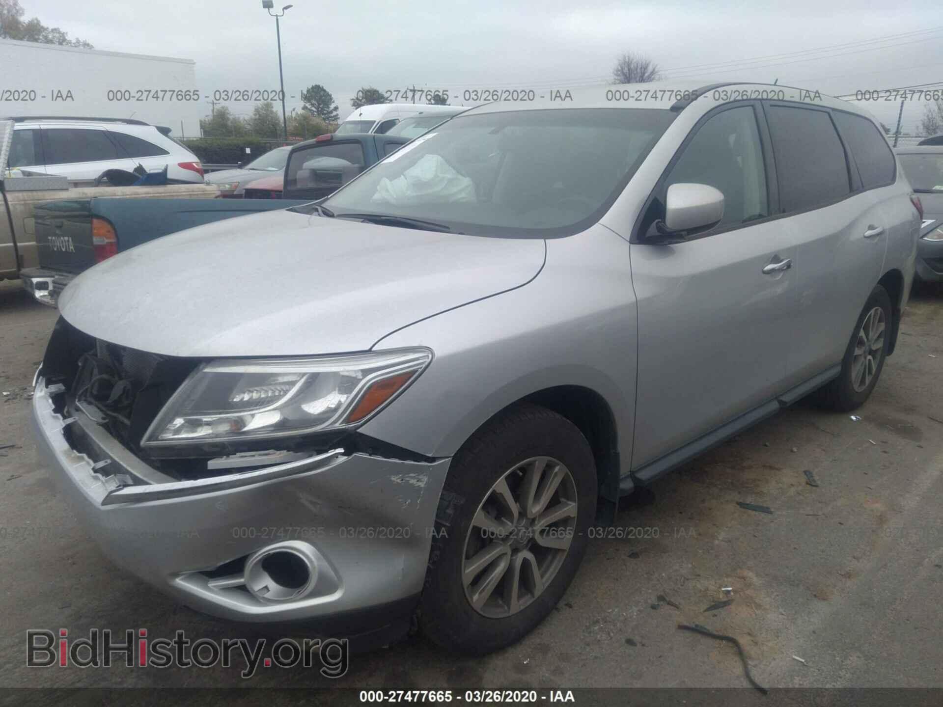2014 NISSAN PATHFINDER - VIN: 5N1AR2MM4EC705355 - Фото 2