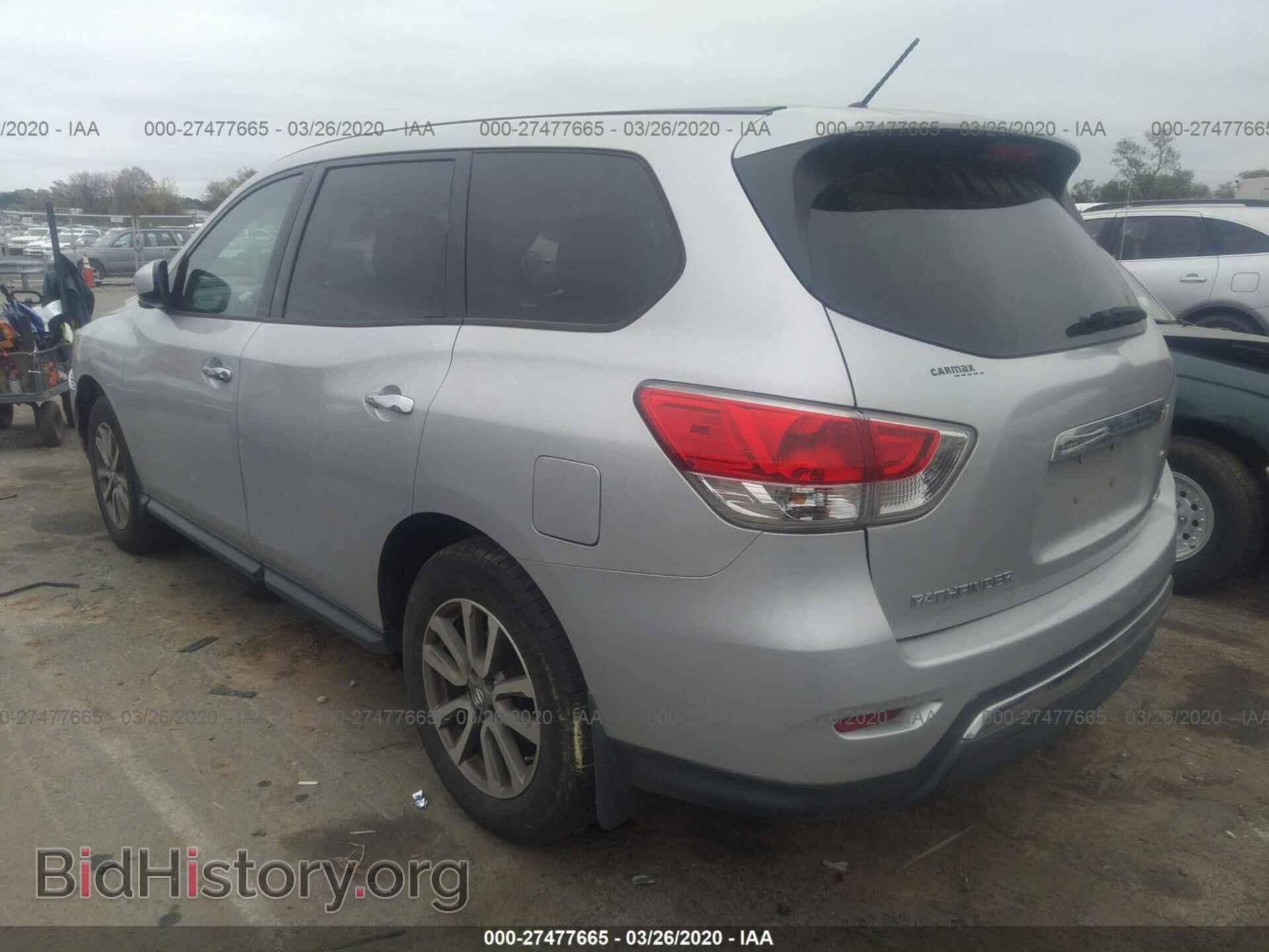 2014 NISSAN PATHFINDER - VIN: 5N1AR2MM4EC705355 - Фото 3