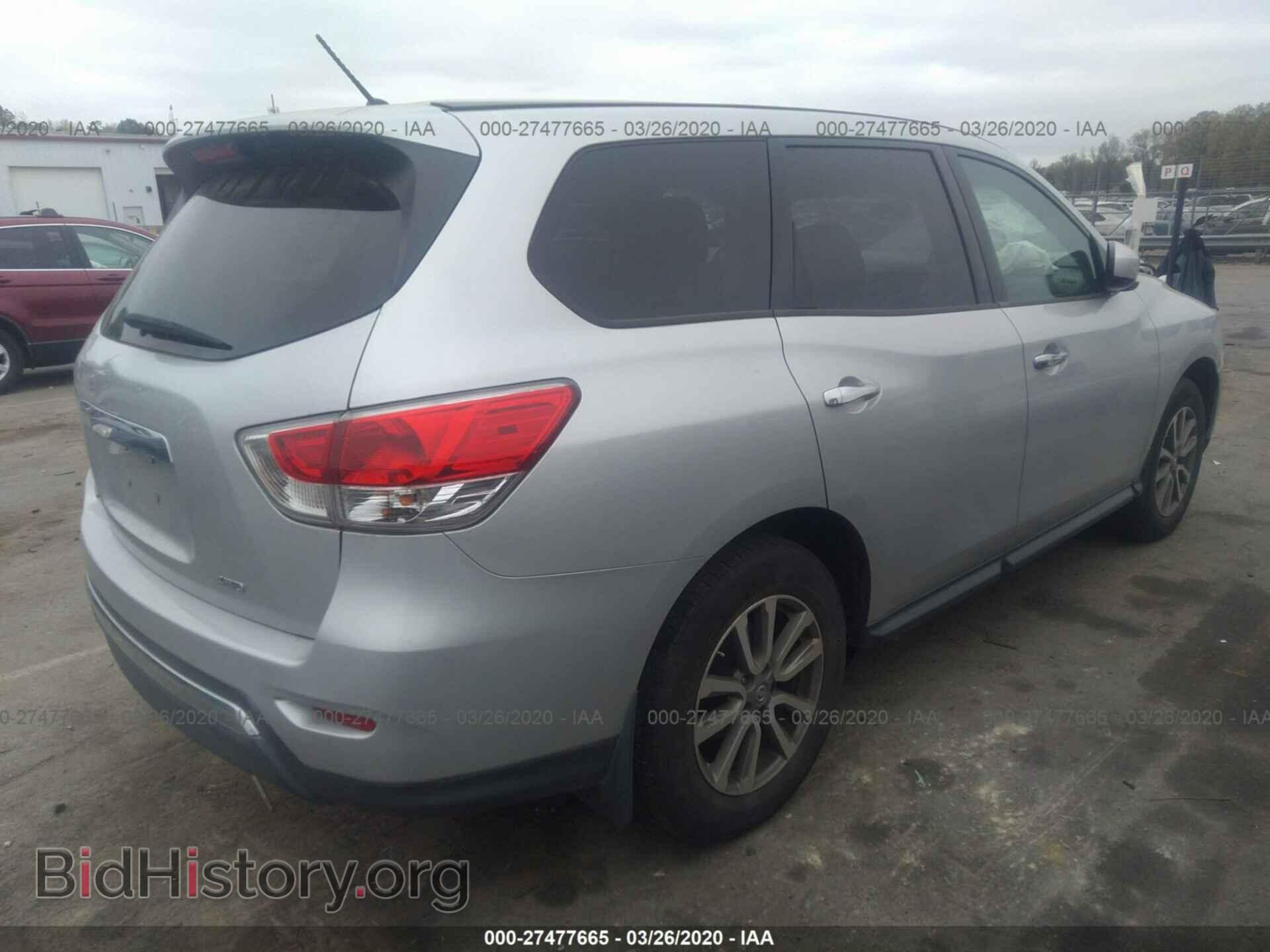 2014 NISSAN PATHFINDER - VIN: 5N1AR2MM4EC705355 - Фото 4